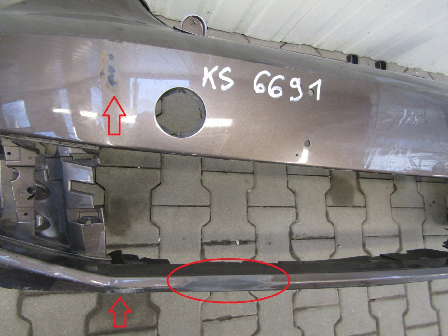 Front Bumper for VW Beetle (5C5) 2011-