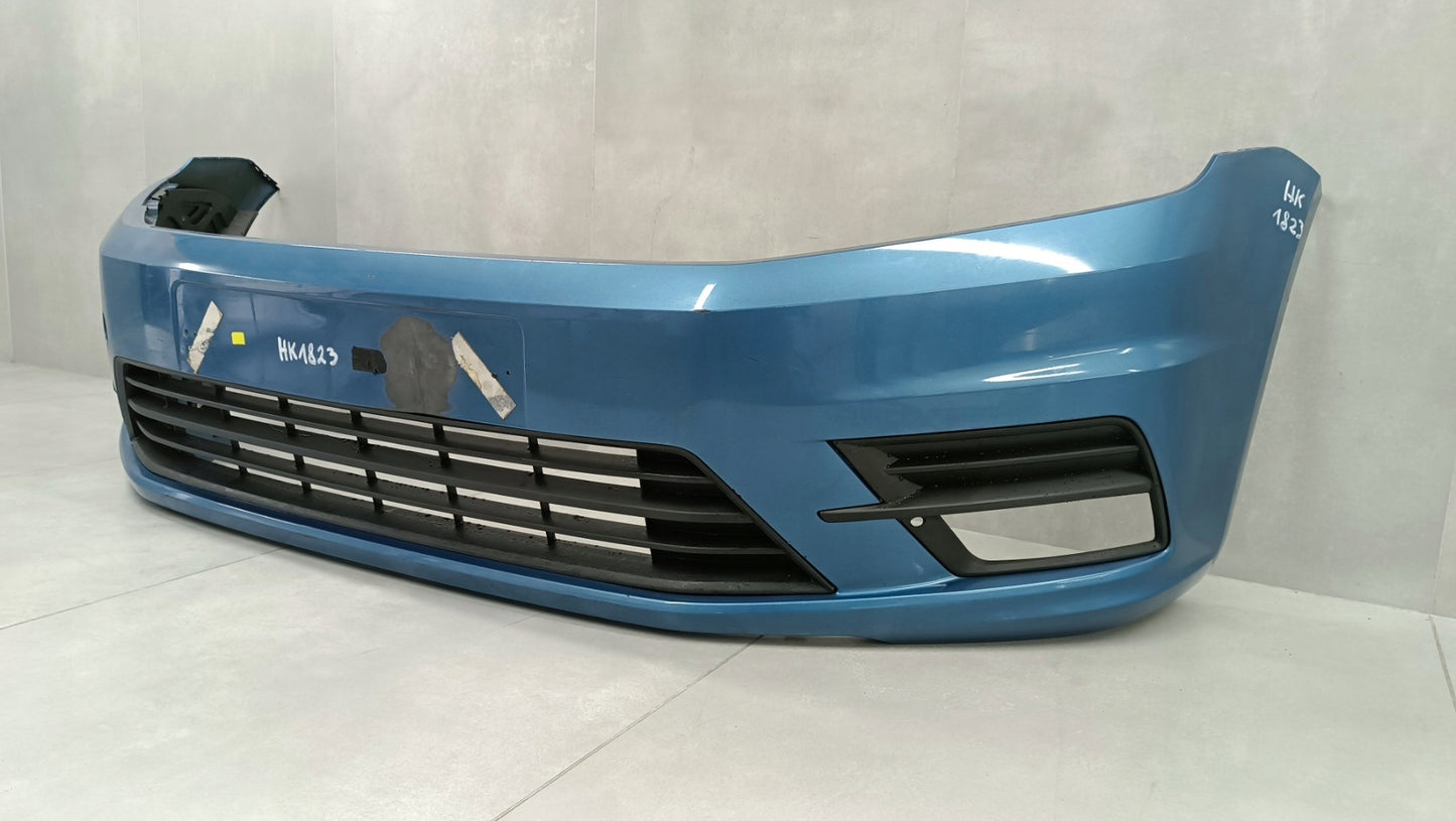 Pare-chocs avant VW Caddy 2K5 III deuxième lifting 2015-2020 / avec antibrouillard et support