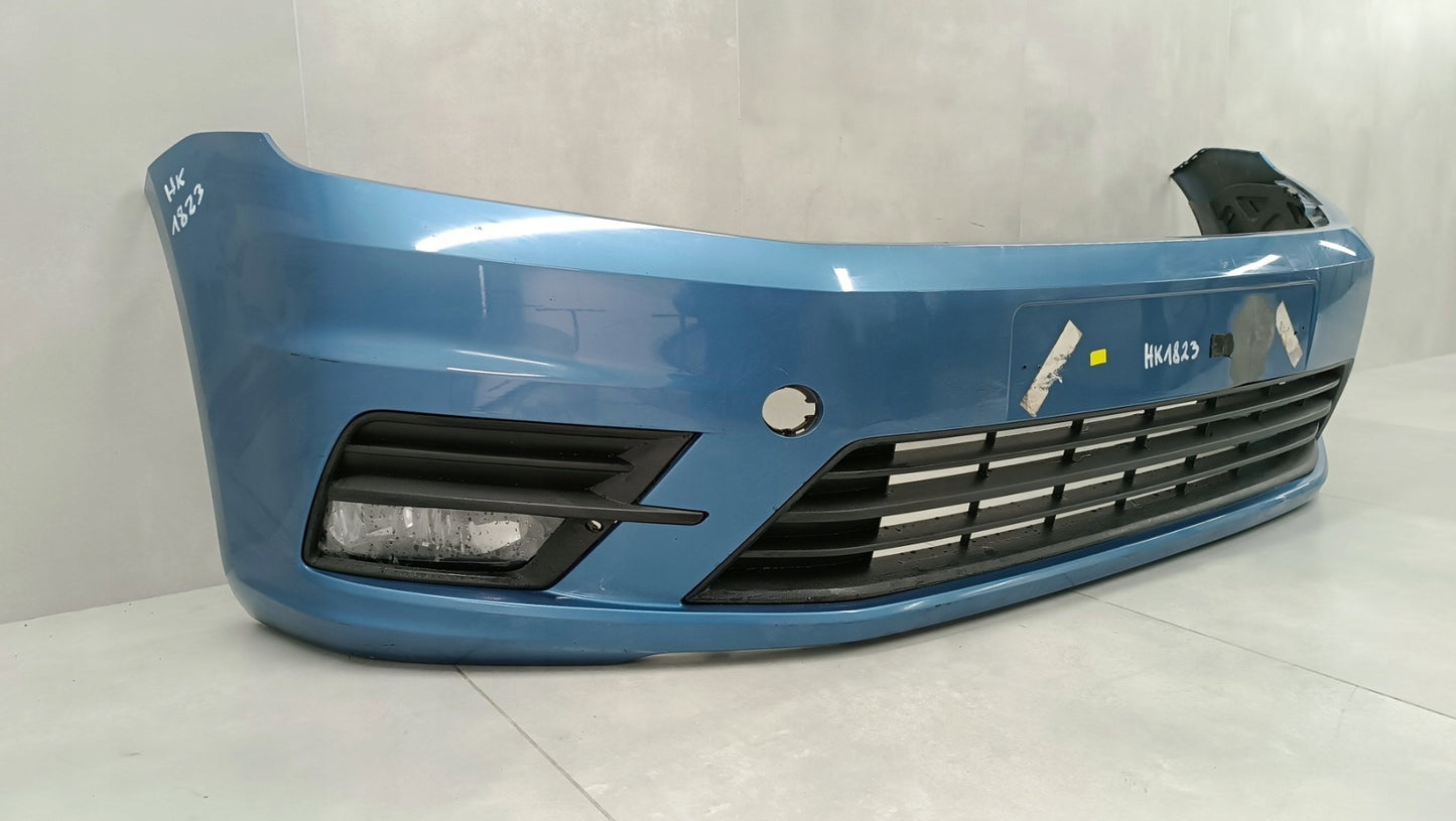 Pare-chocs avant VW Caddy 2K5 III deuxième lifting 2015-2020 / avec antibrouillard et support