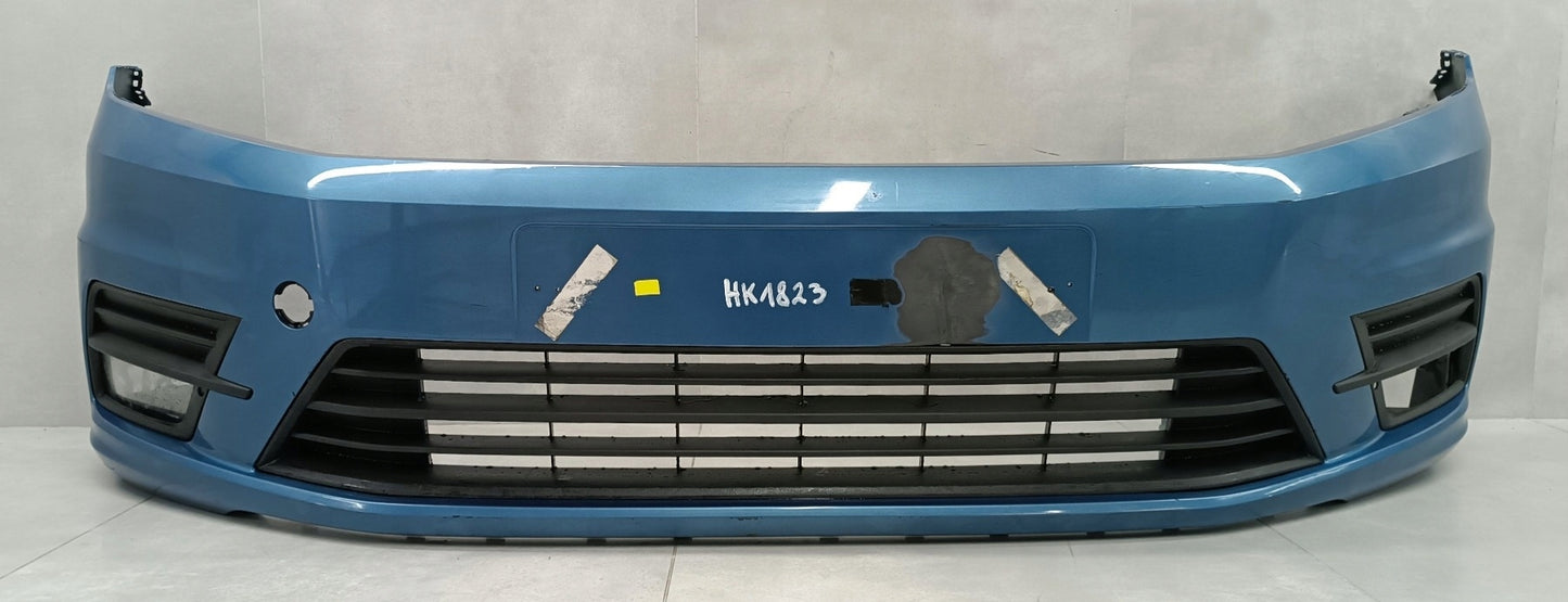 Pare-chocs avant VW Caddy 2K5 III deuxième lifting 2015-2020 / avec antibrouillard et support