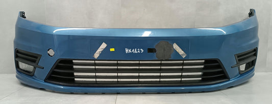 Pare-chocs avant VW Caddy 2K5 III deuxième lifting 2015-2020 / avec antibrouillard et support