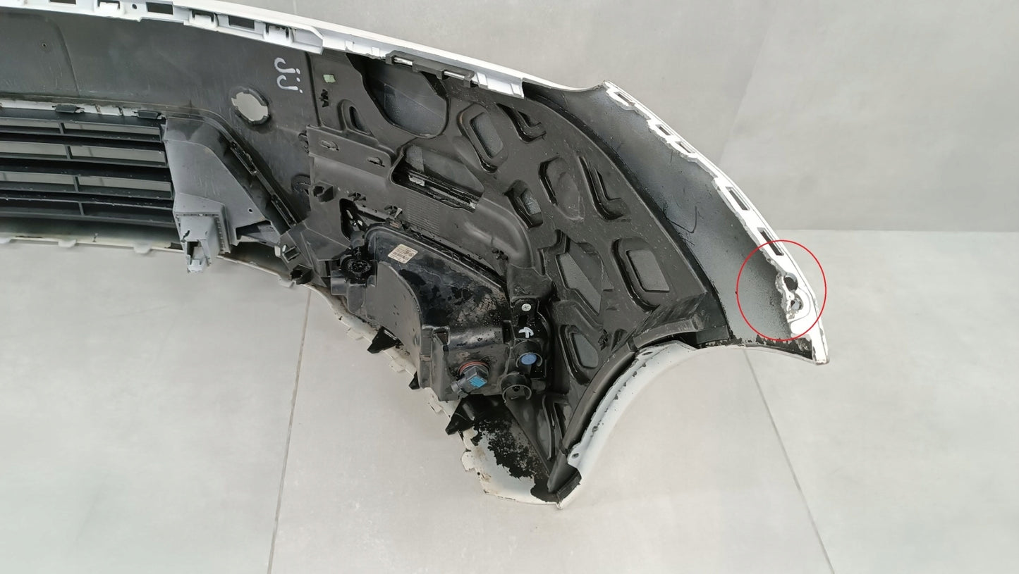 Zderzak przód przedni VW Caddy 2K5 III drugi Lift 15-20 / + halogeny + śliz