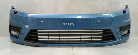 Zderzak przód przedni VW Caddy 2K5 III drugi Lift 15-20 / + halogeny + śliz