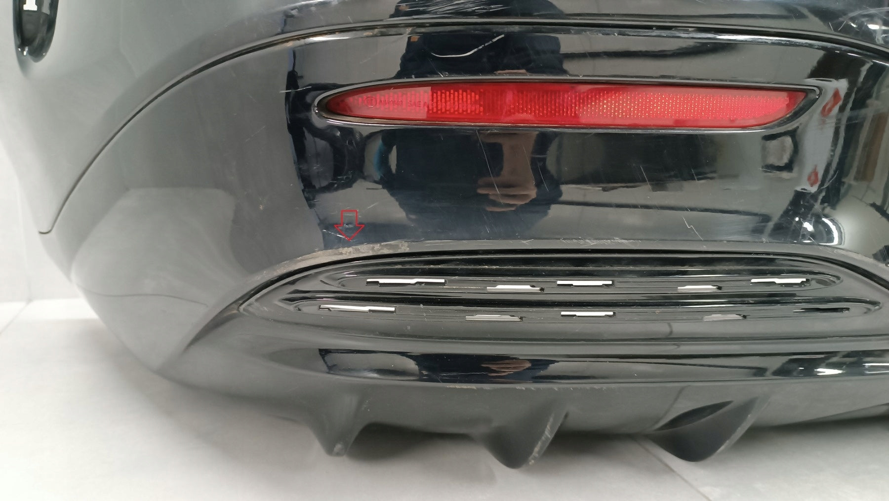 Rear Bumper MERCEDES EQS 297 AMG 21-