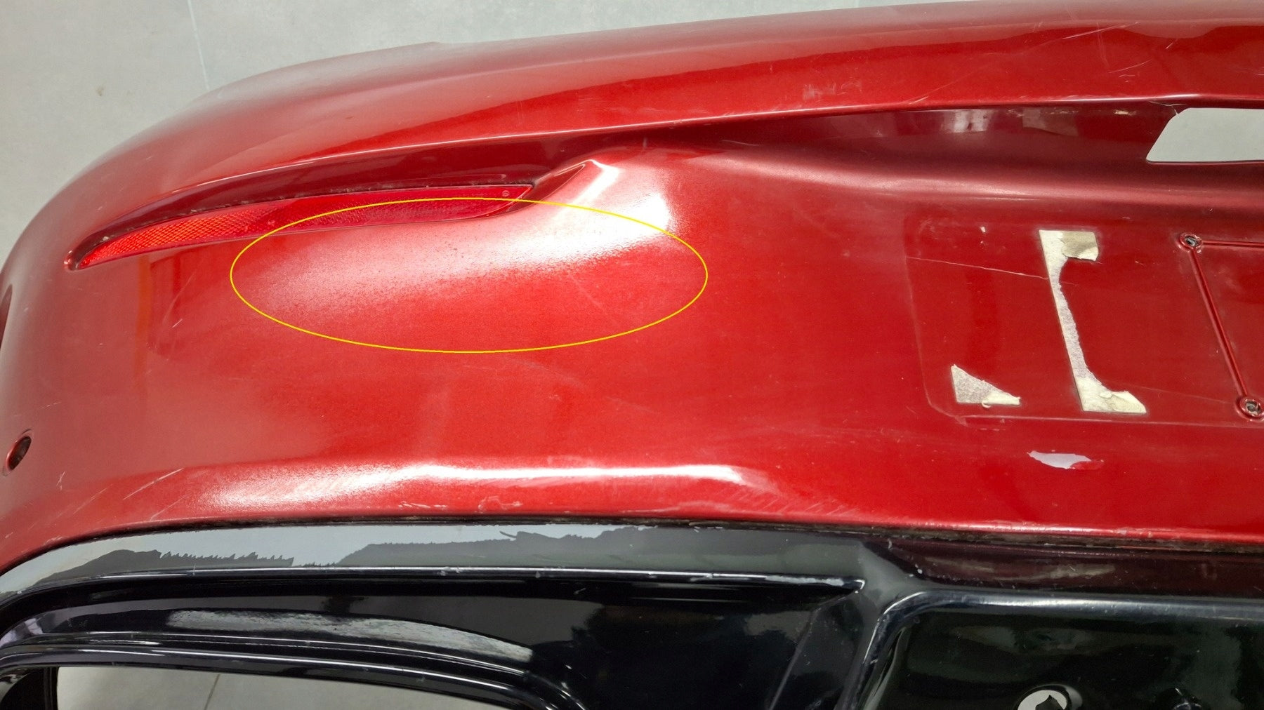 Rear bumper Mercedes C 205 COUPE CABRIO AMG Brabus 15-