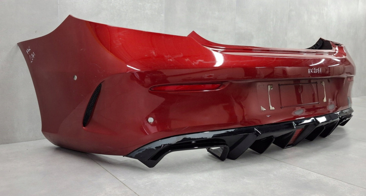 Rear bumper Mercedes C 205 COUPE CABRIO AMG Brabus 15-