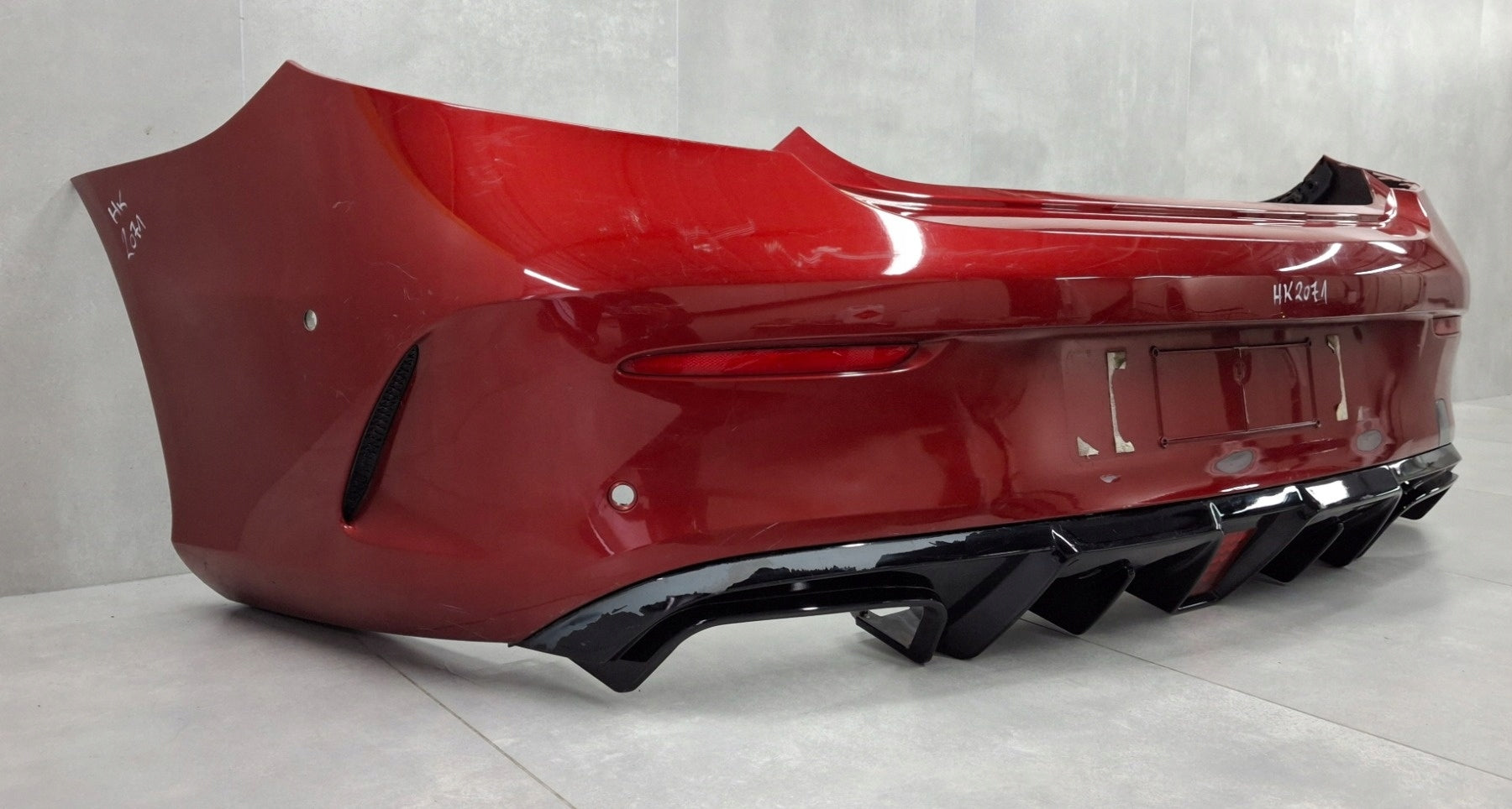 Rear bumper Mercedes C 205 COUPE CABRIO AMG Brabus 15-
