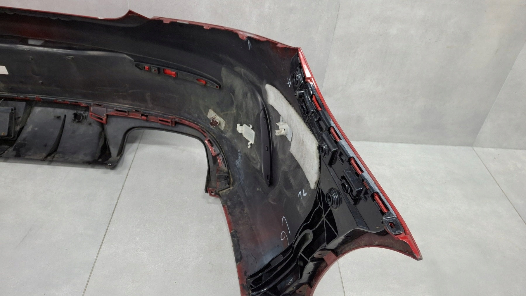 Rear bumper Mercedes C 205 COUPE CABRIO AMG Brabus 15-