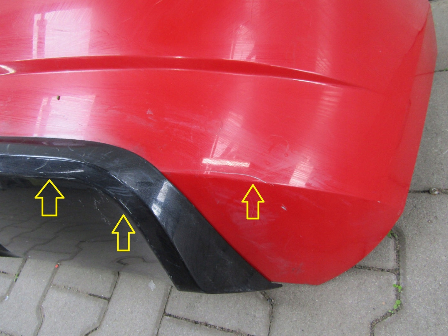 Skoda Fabia 3 III 6V6 Monte Carlo Rear Bumper 14-18