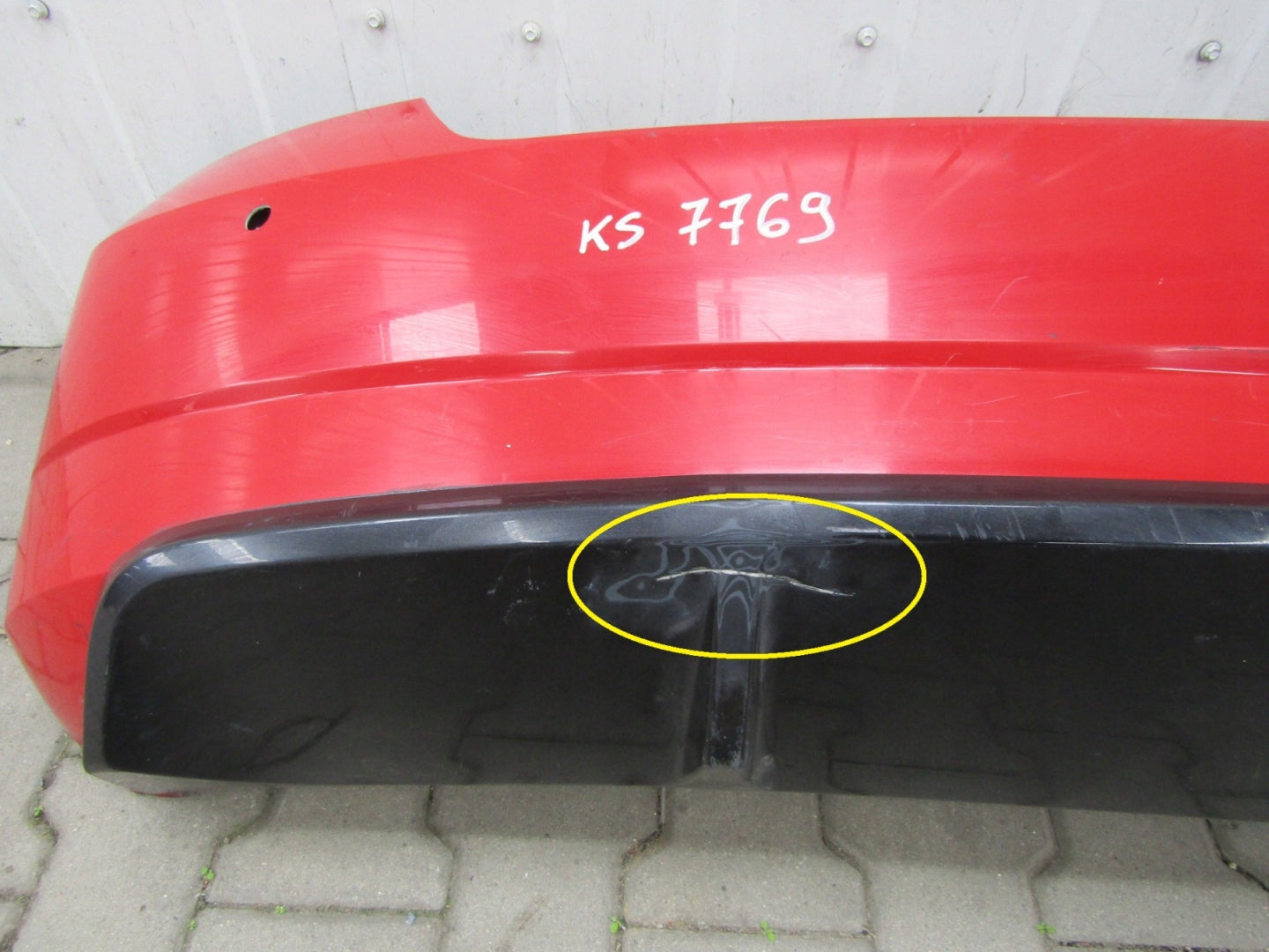 Skoda Fabia 3 III 6V6 Monte Carlo Rear Bumper 14-18