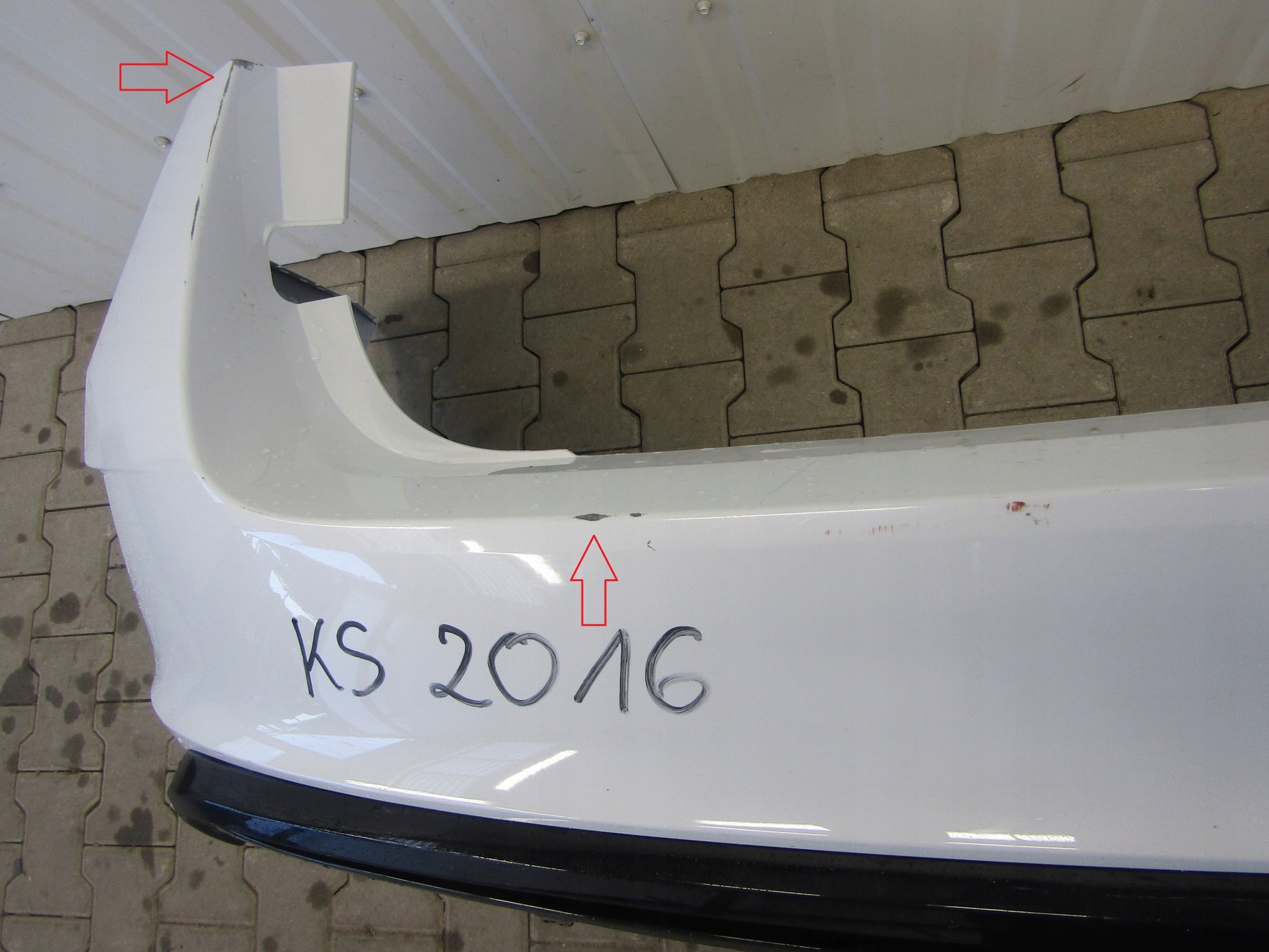 Rear bumper Skoda Octavia 4 IV RS 5E7 Combi 19-