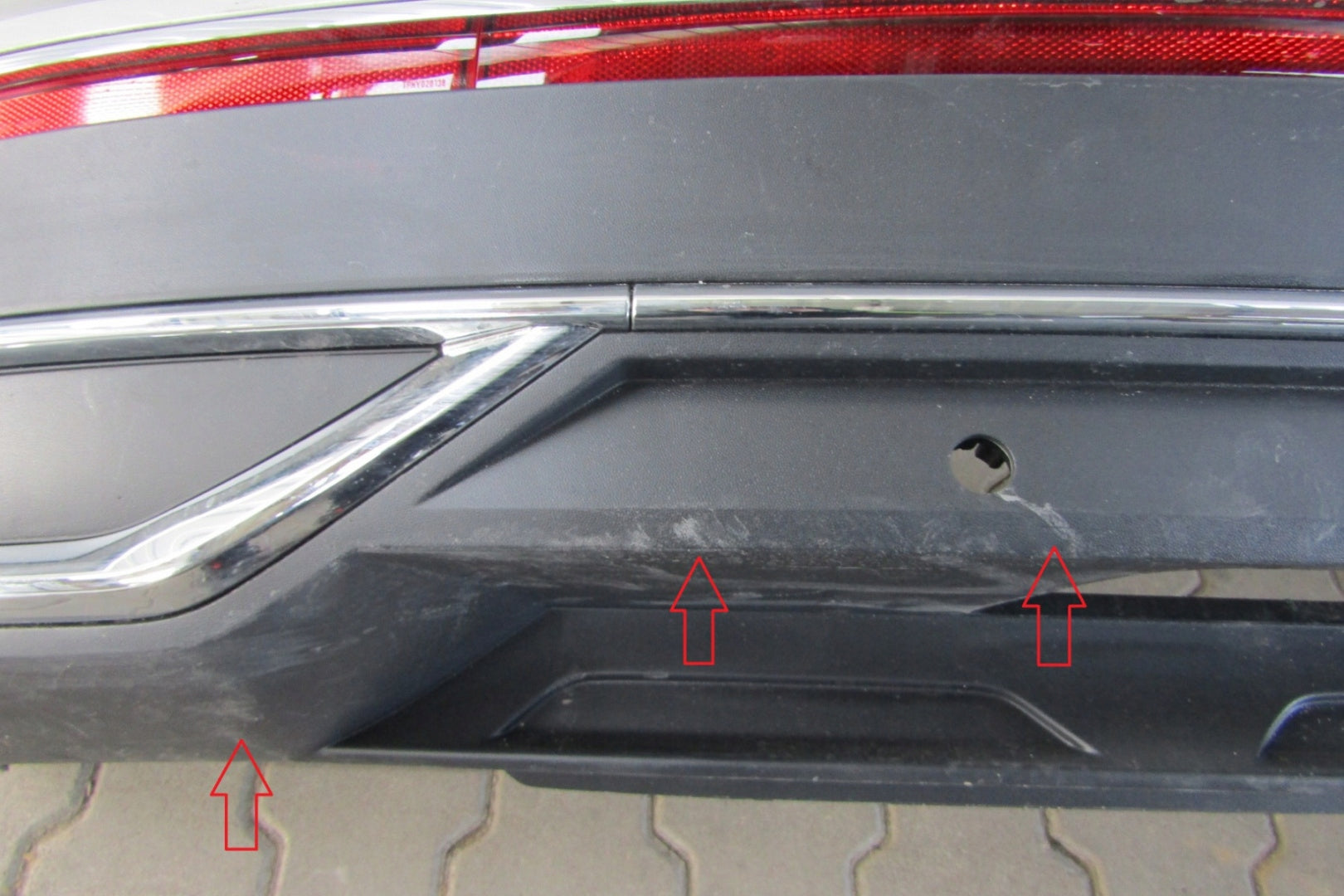 Rear Bumper VW Tiguan 2 II 5NA ELEGANCE LIFT 20-