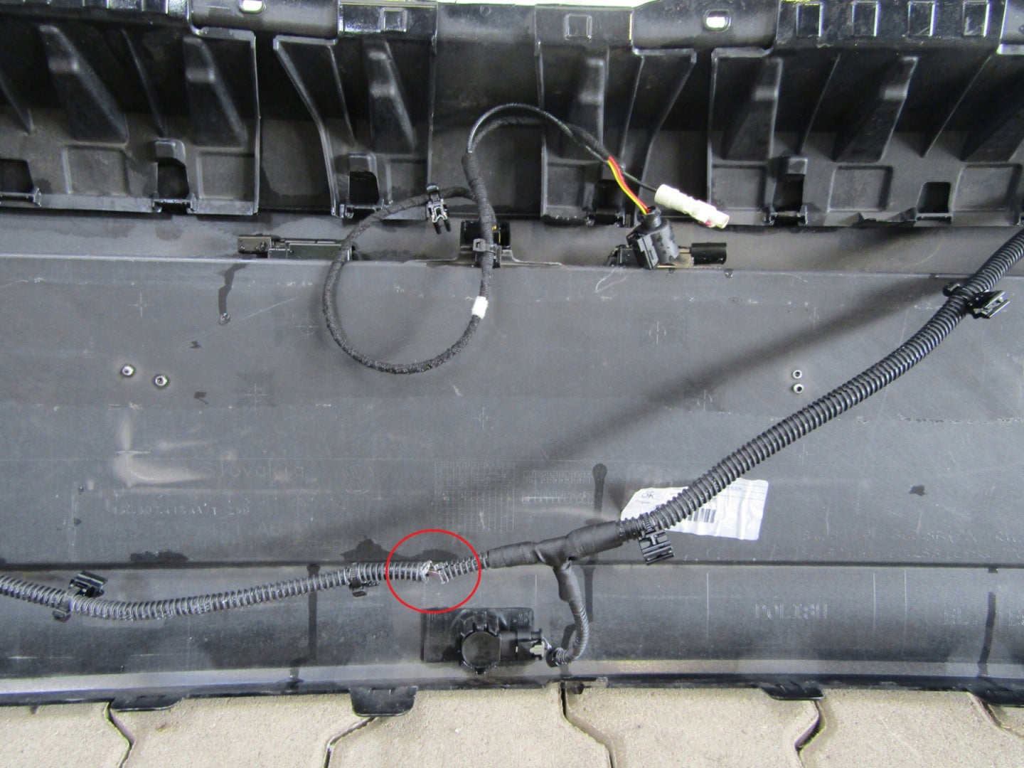 VW Up 1S6 Lift 16- Rear Bumper (Camera + PDC)