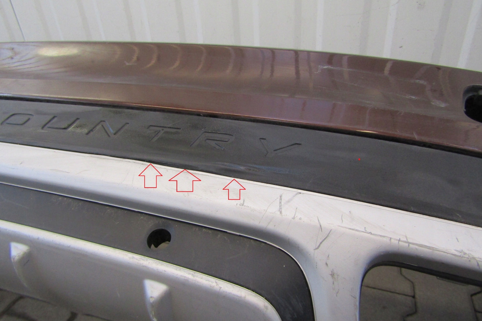 Rear bumper Volvo V60 CROSS COUNTRY Lift 13-18