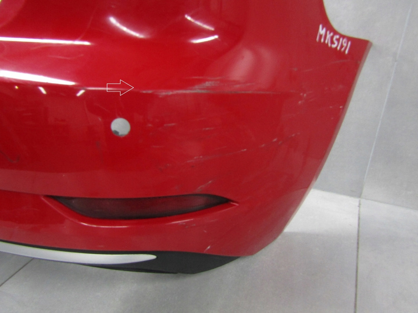 Rear Bumper Audi A3 8V4 Sportback Facelift 16-19