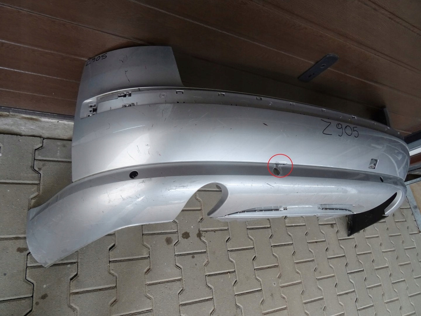 Rear Bumper Audi A8 D3 4E0 02-