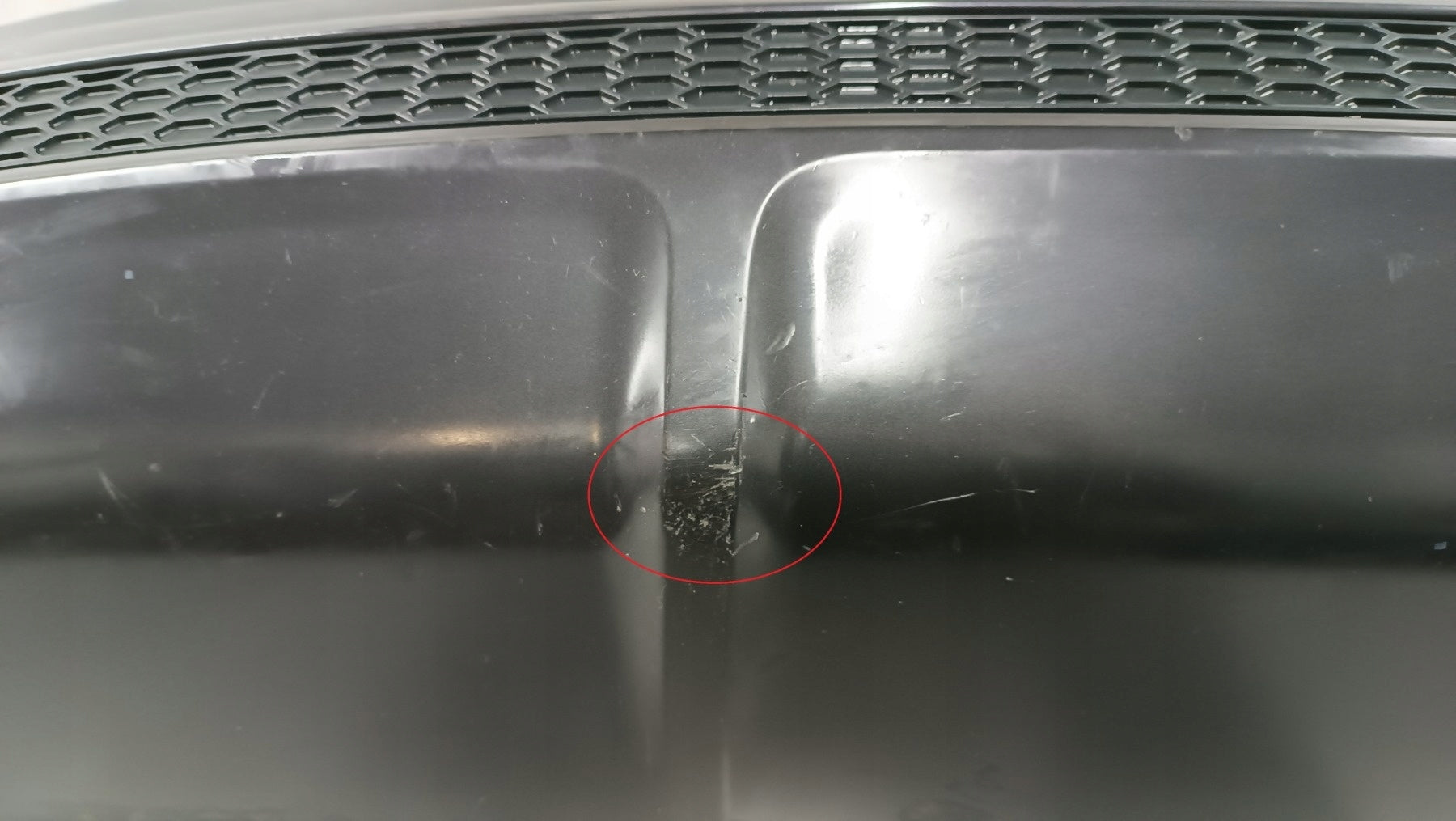 Rear bumper Audi Q7 4M0 S-Line 15-19