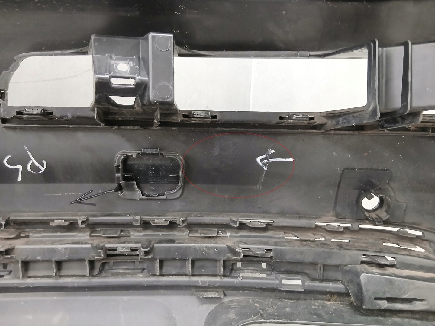 Rear Bumper Audi Q7 4M0 S Line 15-19