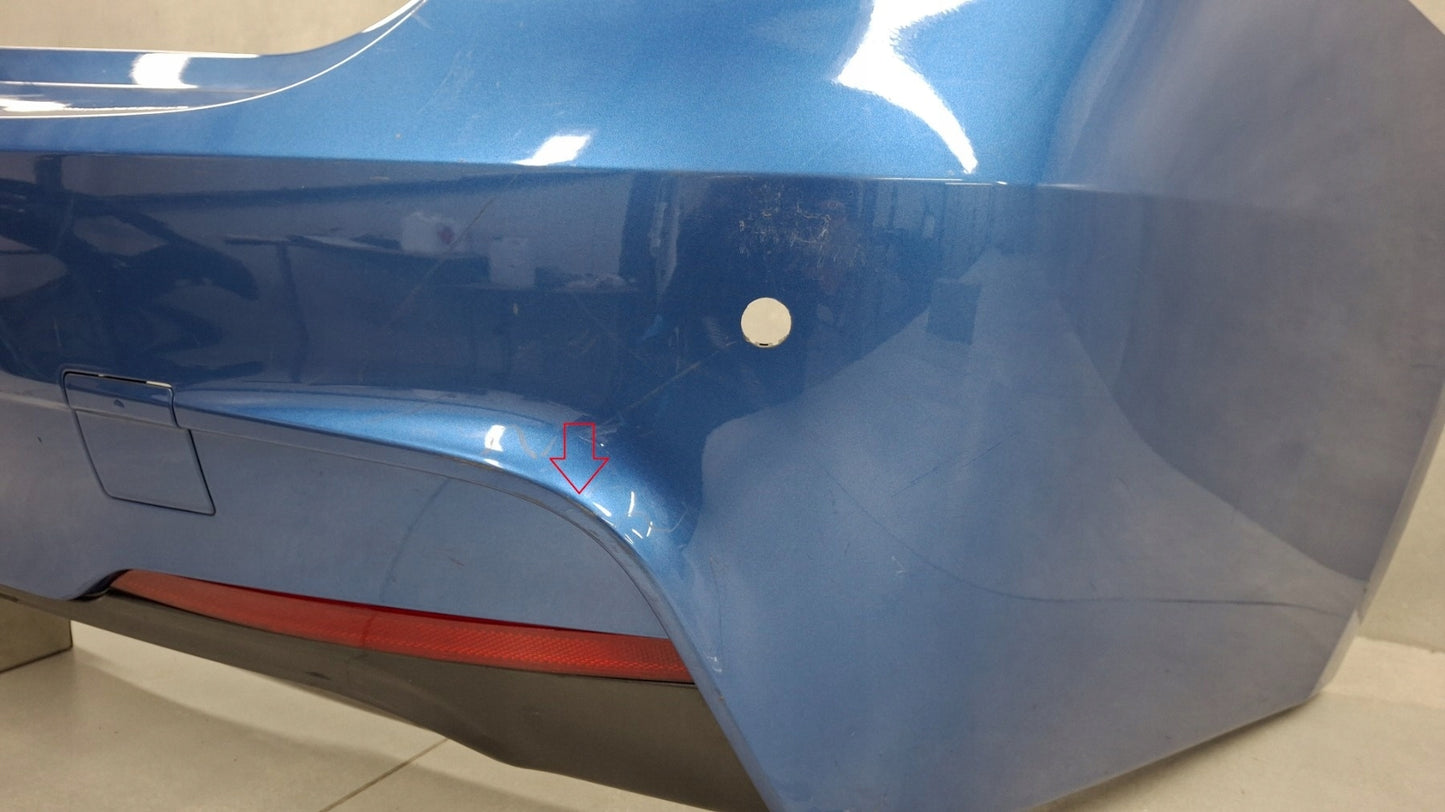 Rear Bumper for BMW 3 F30 Sedan M-Package 11-18 / + Skids