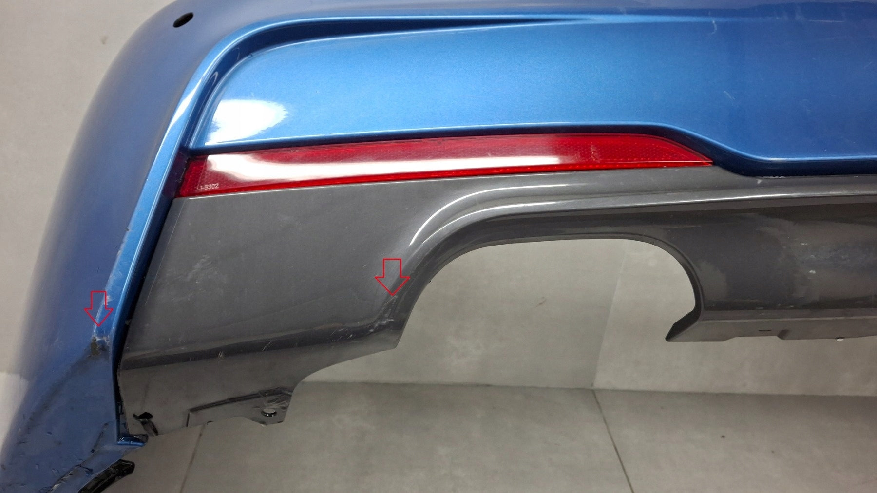 Rear Bumper for BMW 3 F30 Sedan M-Package 11-18 / + Skids