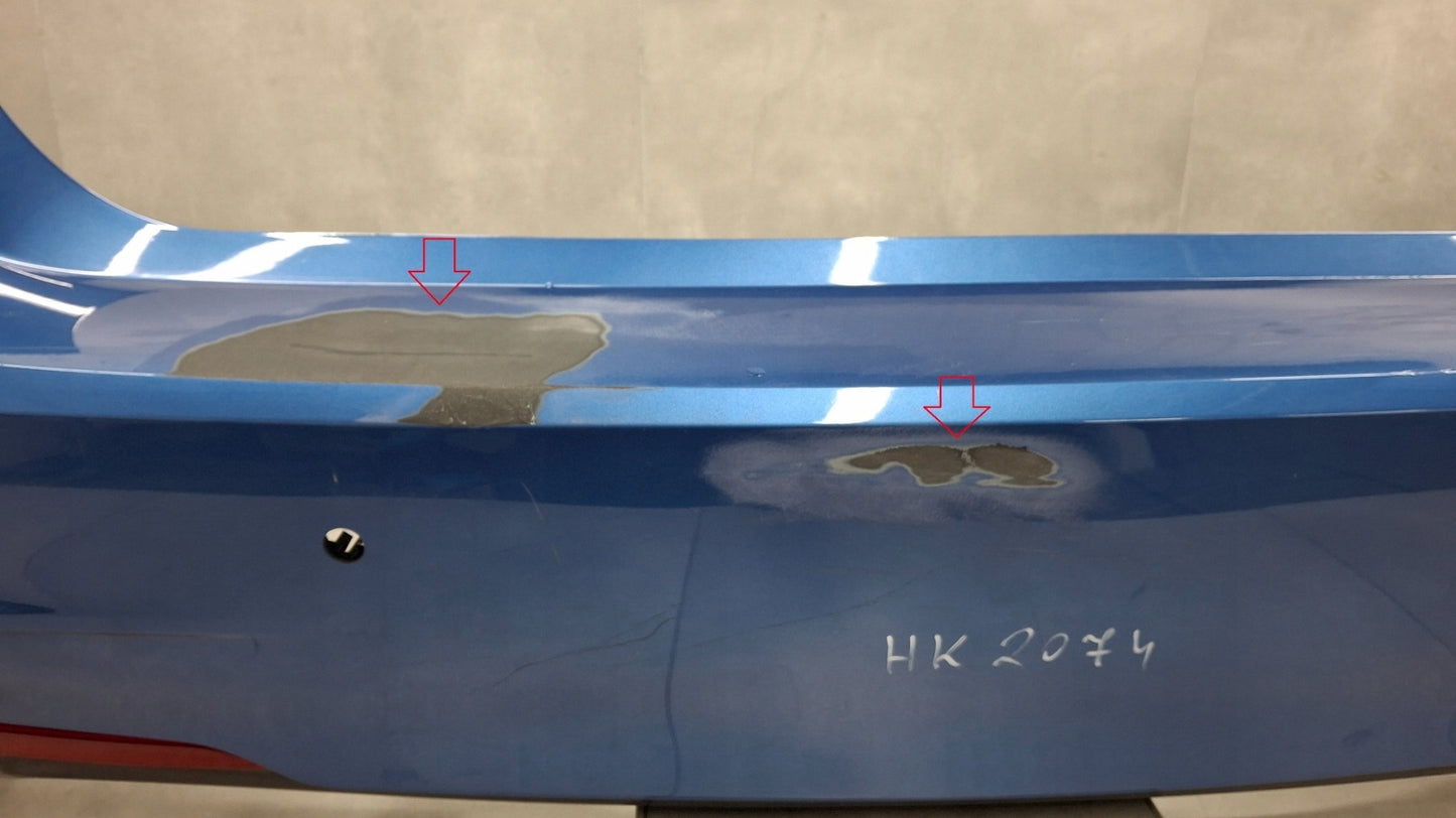 Rear Bumper for BMW 3 F30 Sedan M-Package 11-18 / + Skids