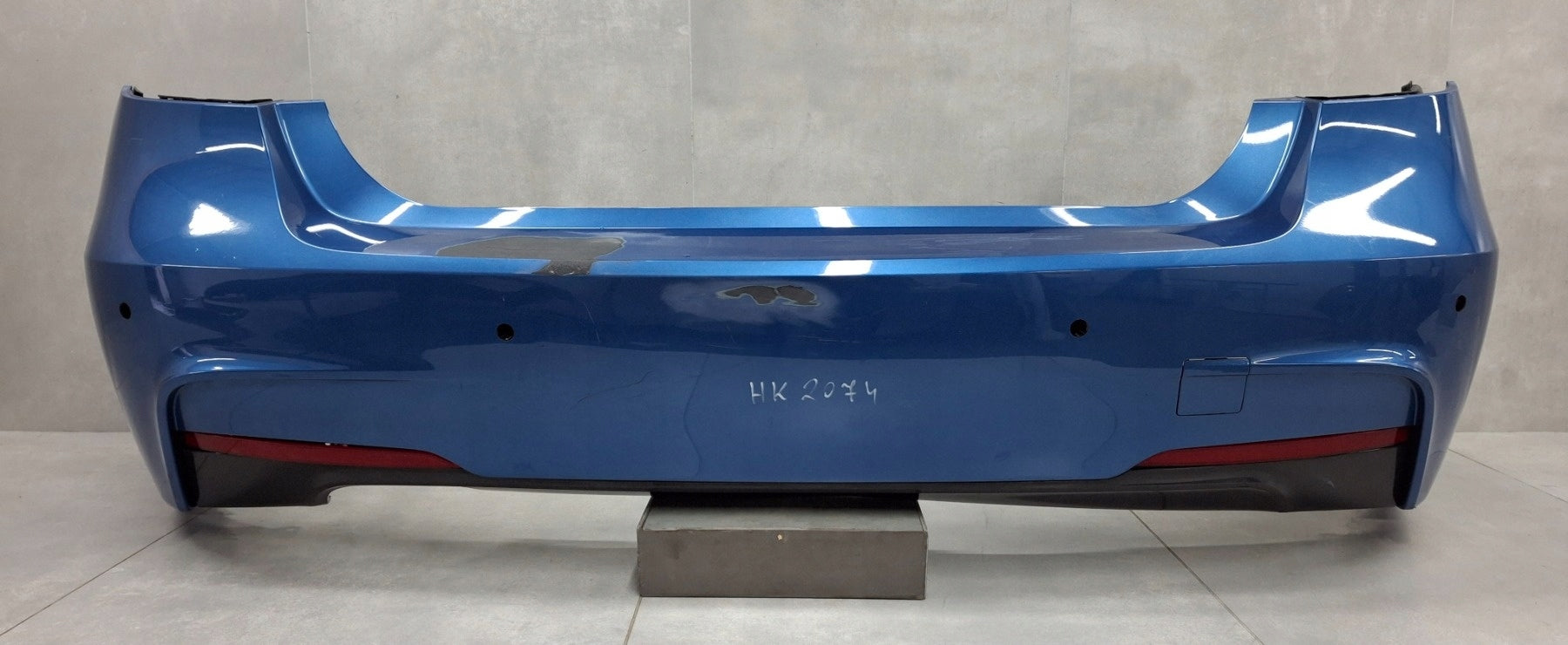 Rear Bumper for BMW 3 F30 Sedan M-Package 11-18 / + Skids