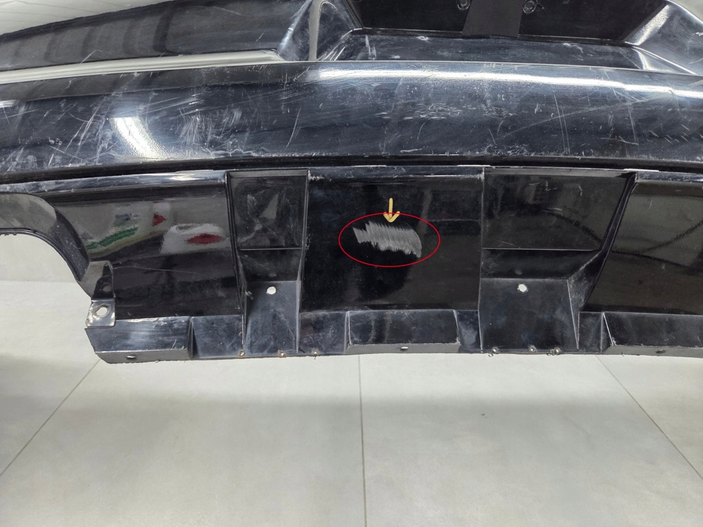 Rear bumper DODGE CHARGER 11-14