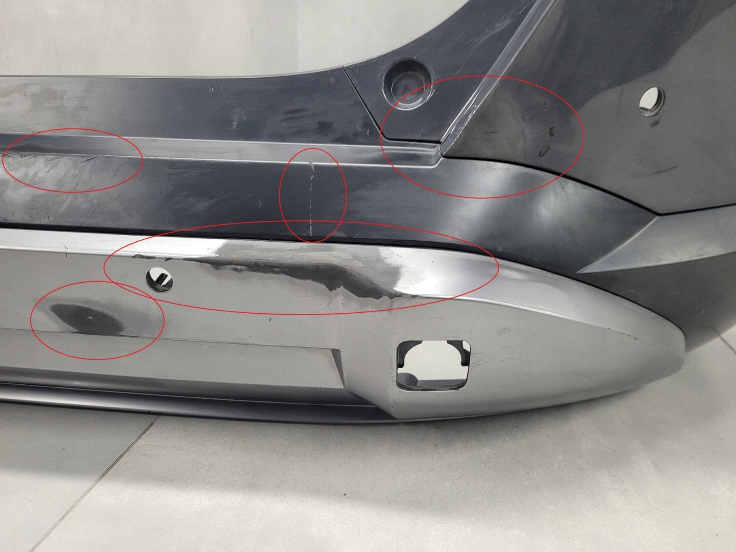 Rear Bumper Hyundai Kona 2 II 22-