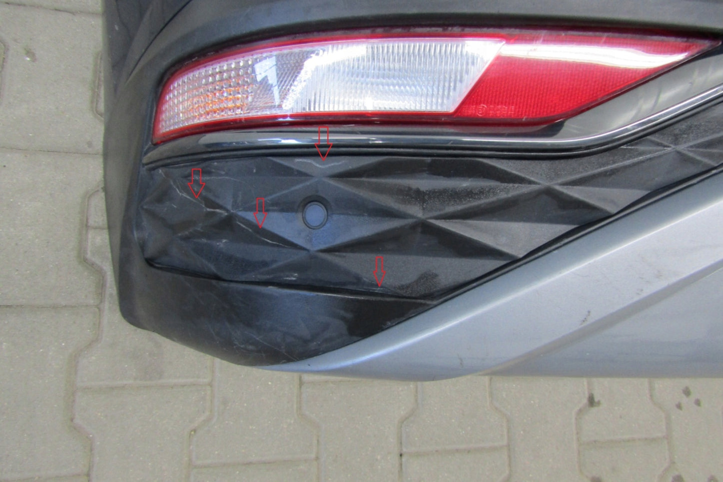 Rear bumper Hyundai Tucson 4th Gen 2020-