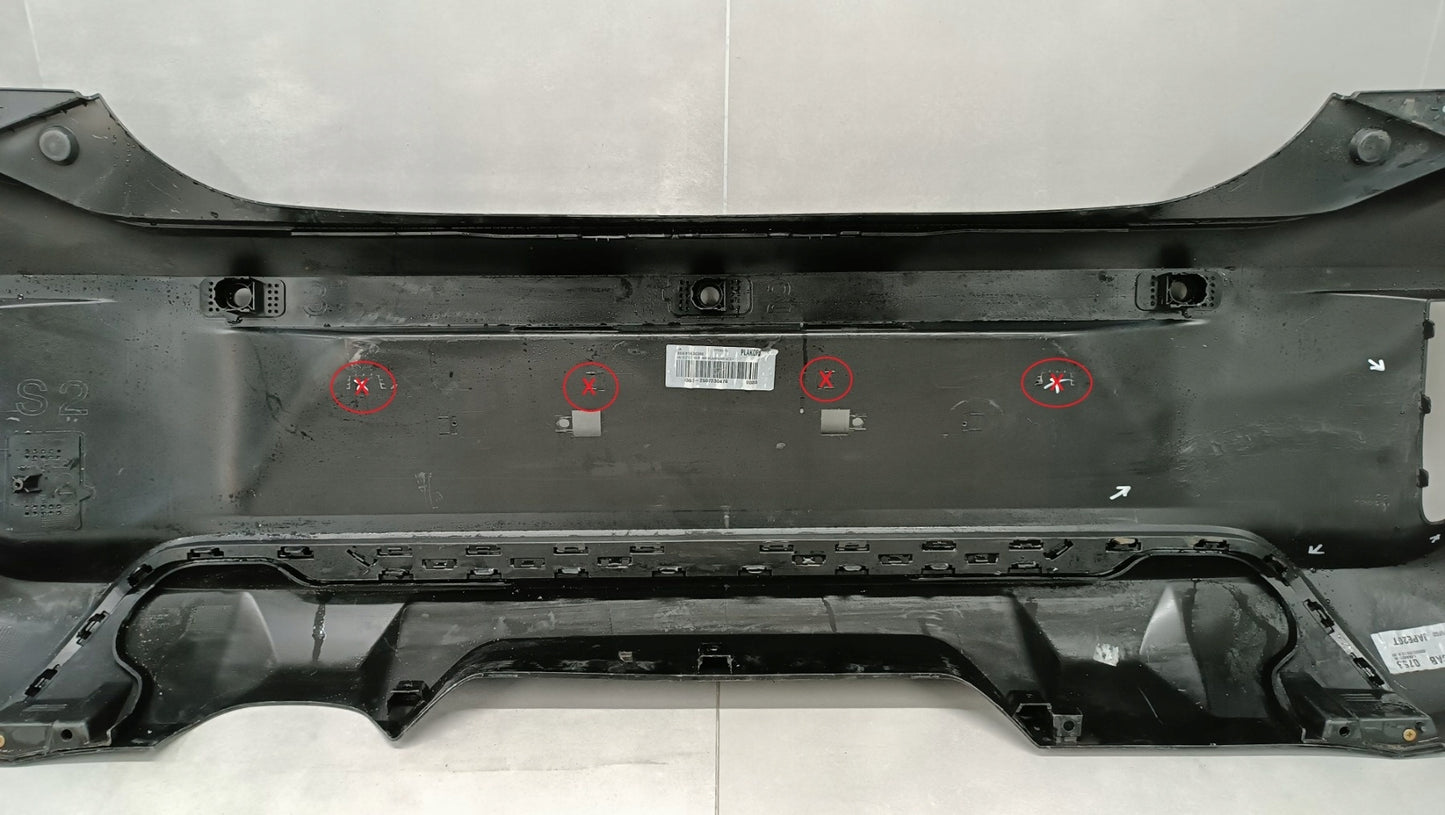 Rear Bumper KIA Picanto III 3 Facelift 23-