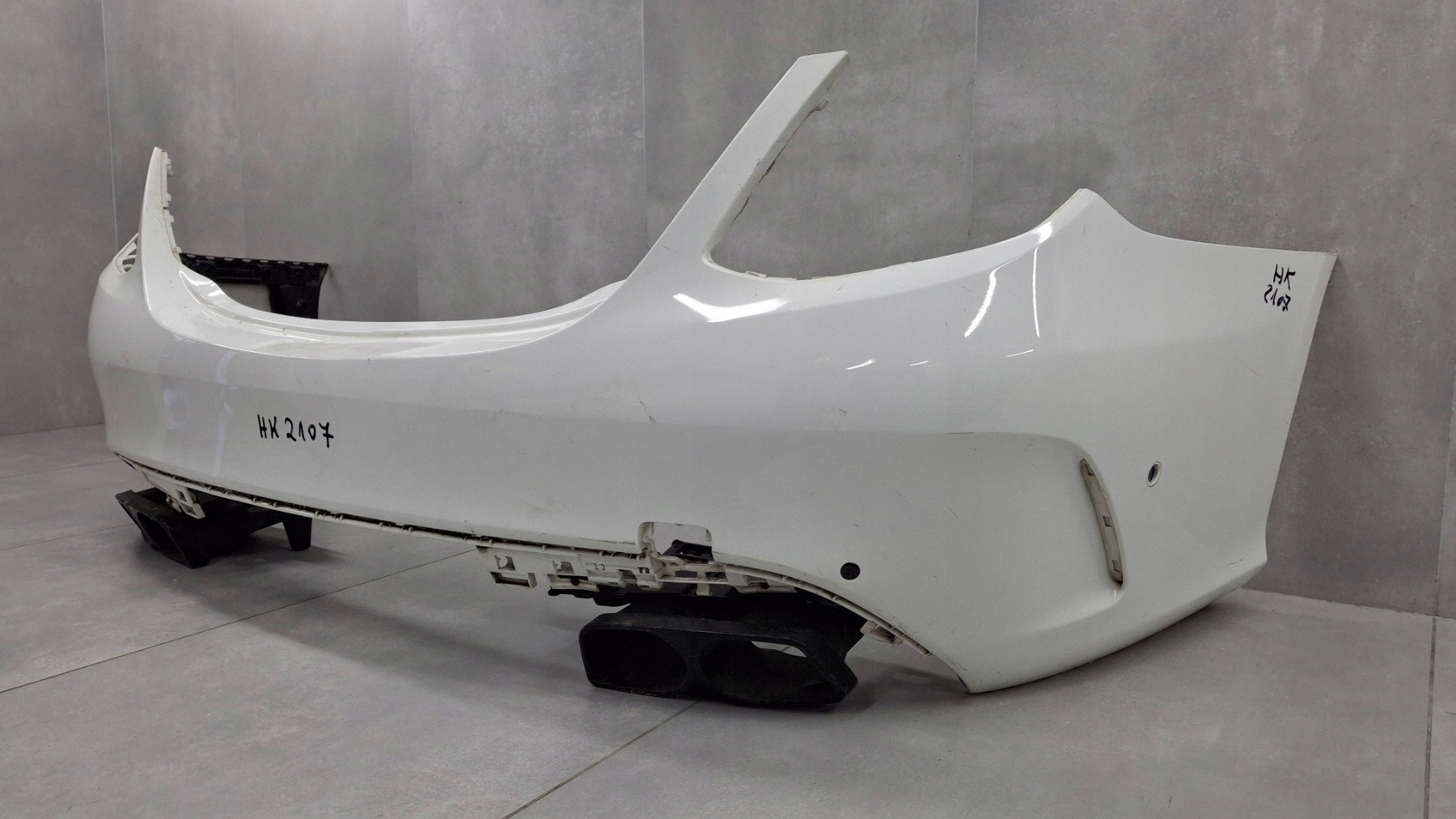 Rear Bumper MERCEDES C-CLASS W205 205 AMG SEDAN 14-18 / + Exhausts