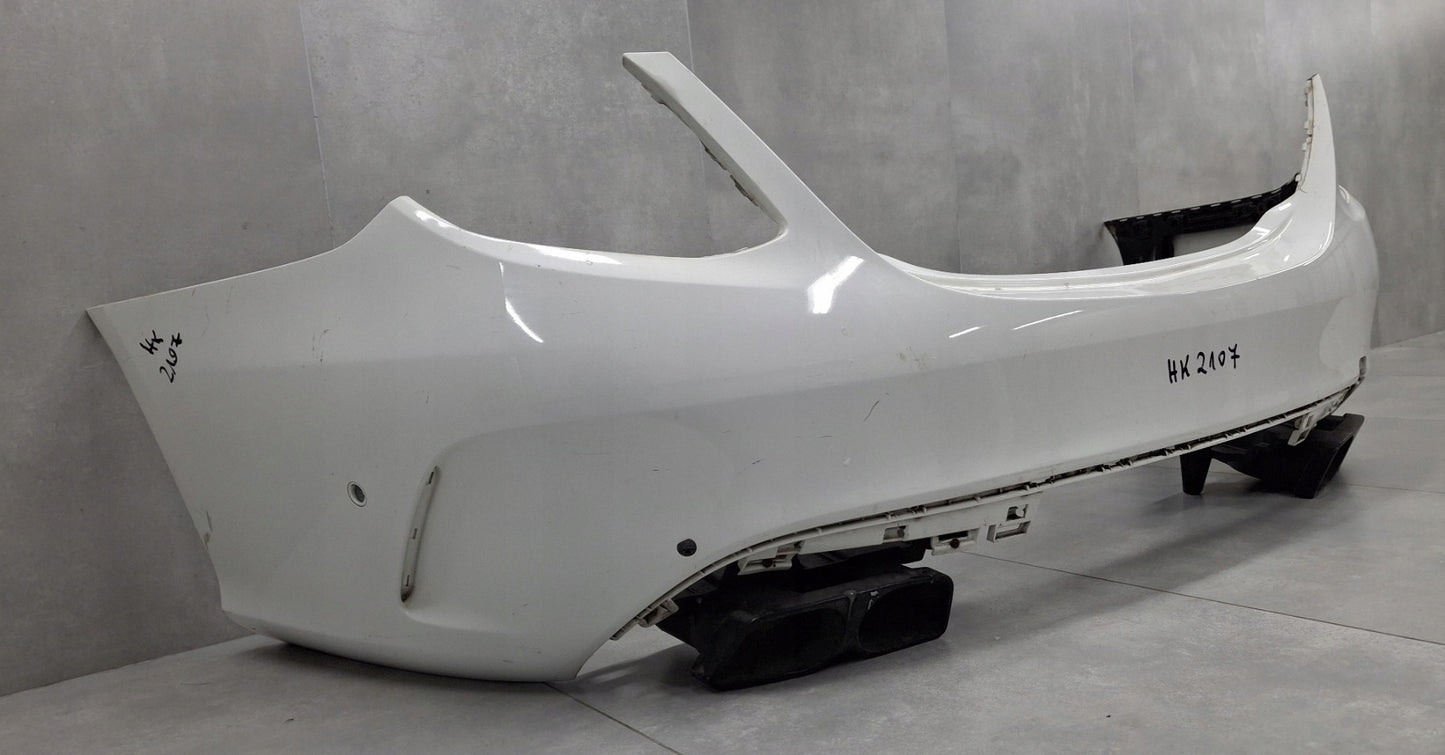 Rear Bumper MERCEDES C-CLASS W205 205 AMG SEDAN 14-18 / + Exhausts