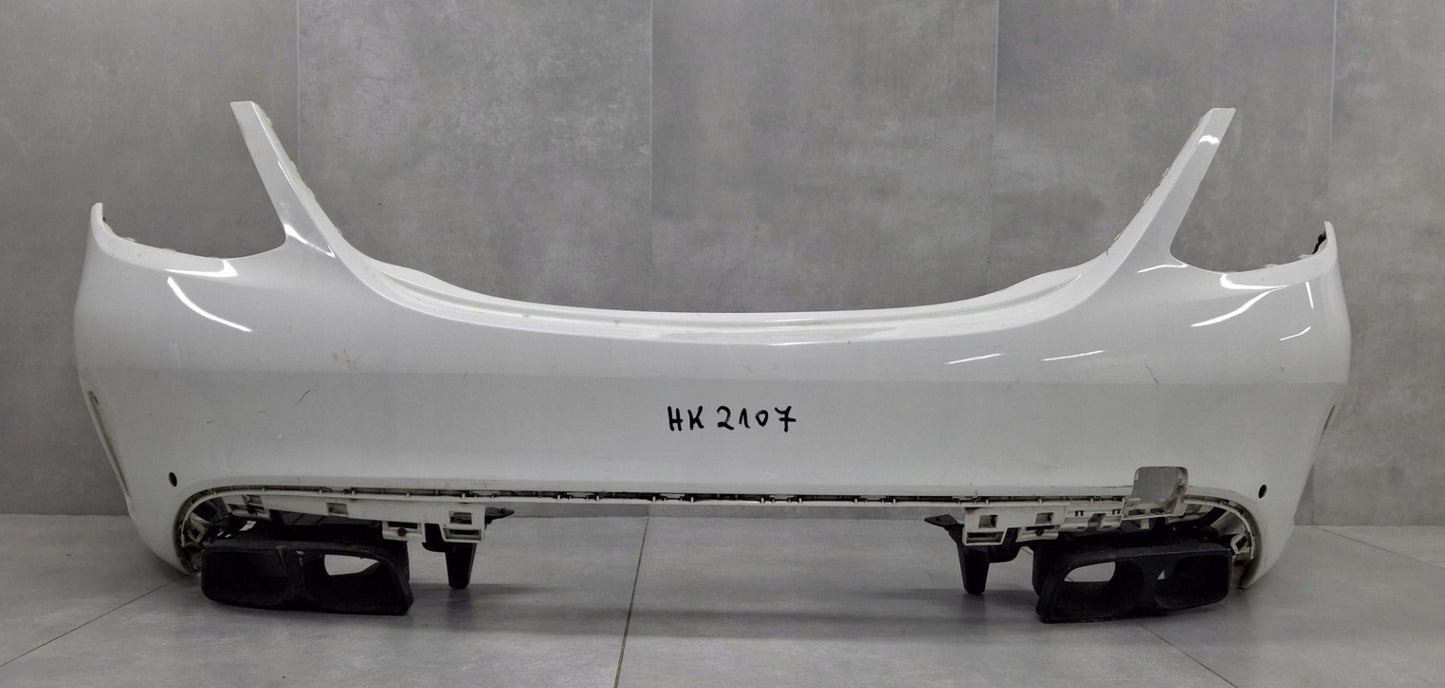 Rear Bumper MERCEDES C-CLASS W205 205 AMG SEDAN 14-18 / + Exhausts