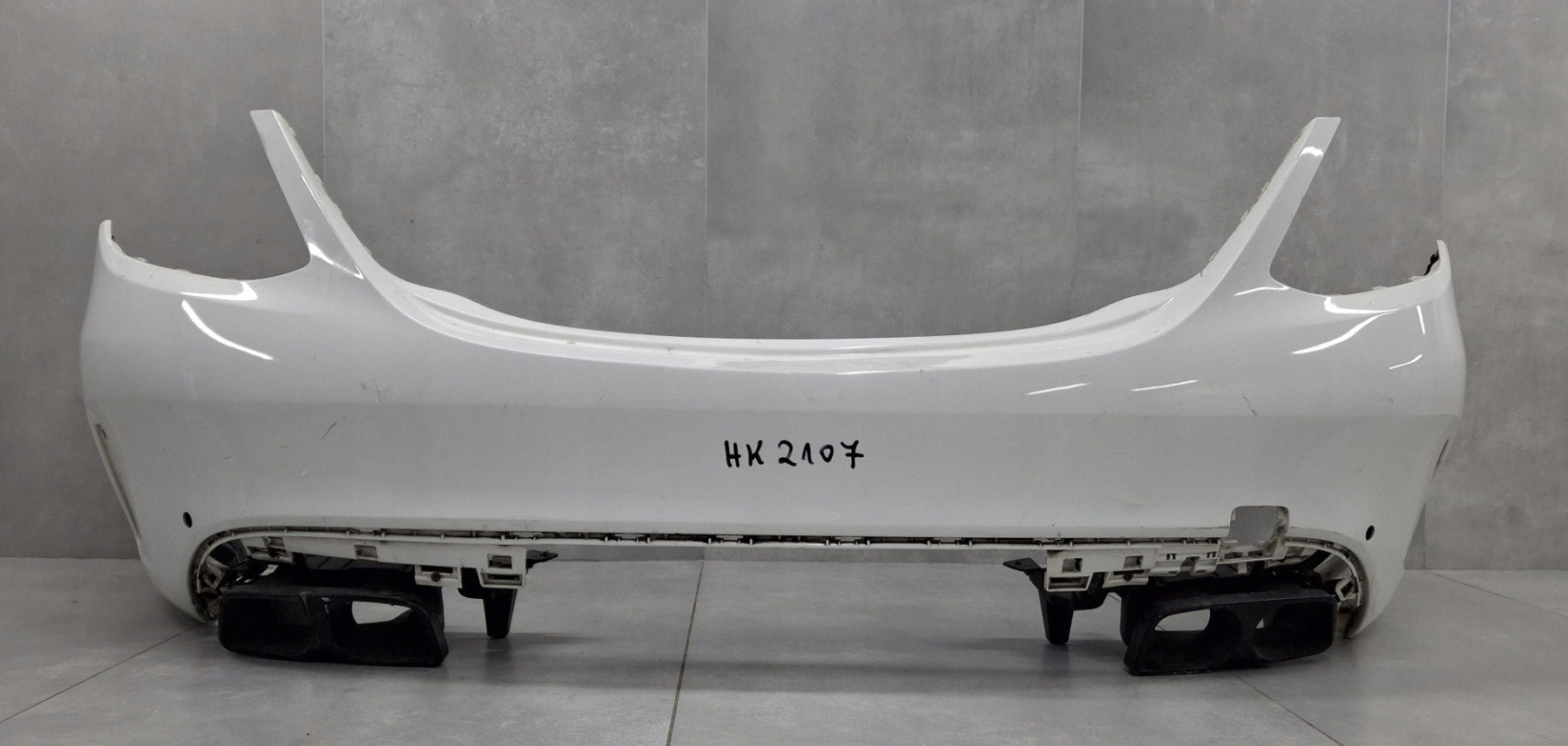 Rear Bumper MERCEDES C-CLASS W205 205 AMG SEDAN 14-18 / + Exhausts