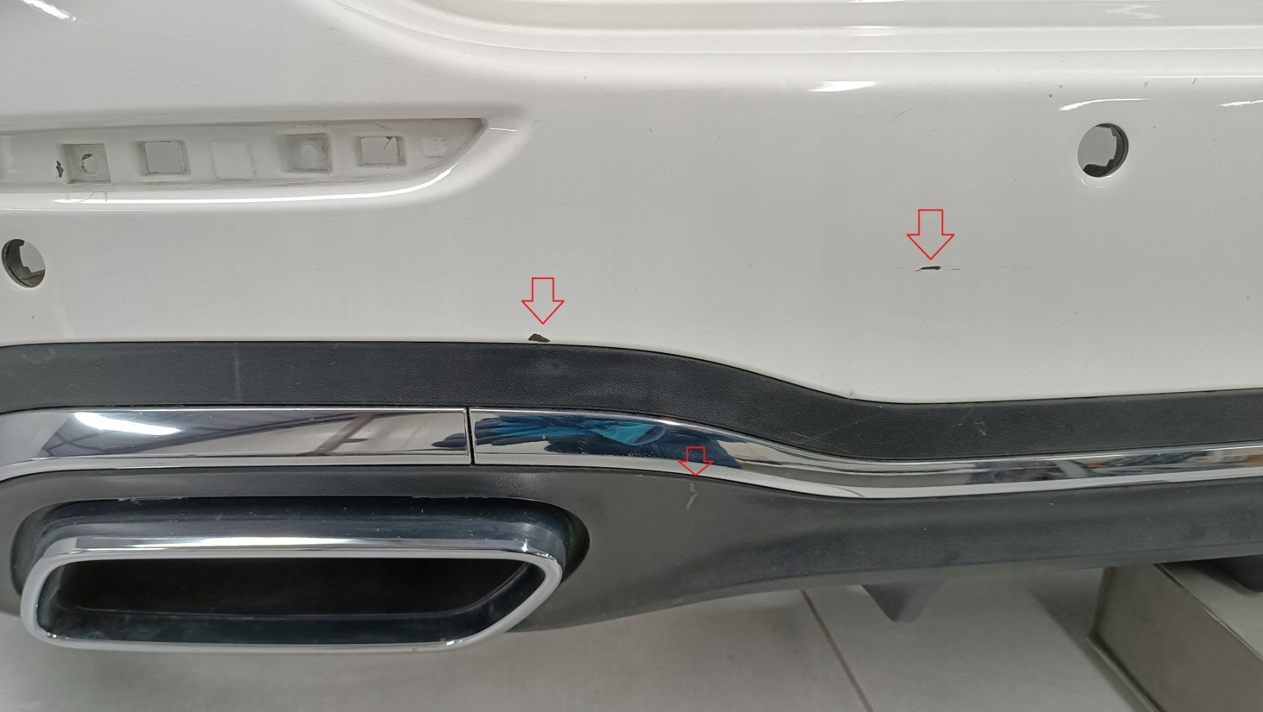 Rear bumper MERCEDES C-Class W206 AMG Estate 2021-