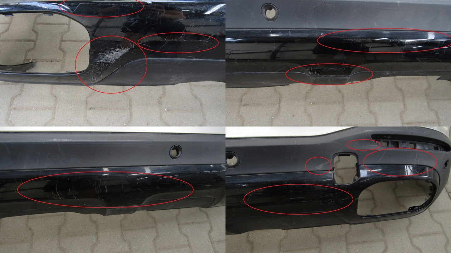 Rear Bumper MERCEDES GLE 167 AMG 18-