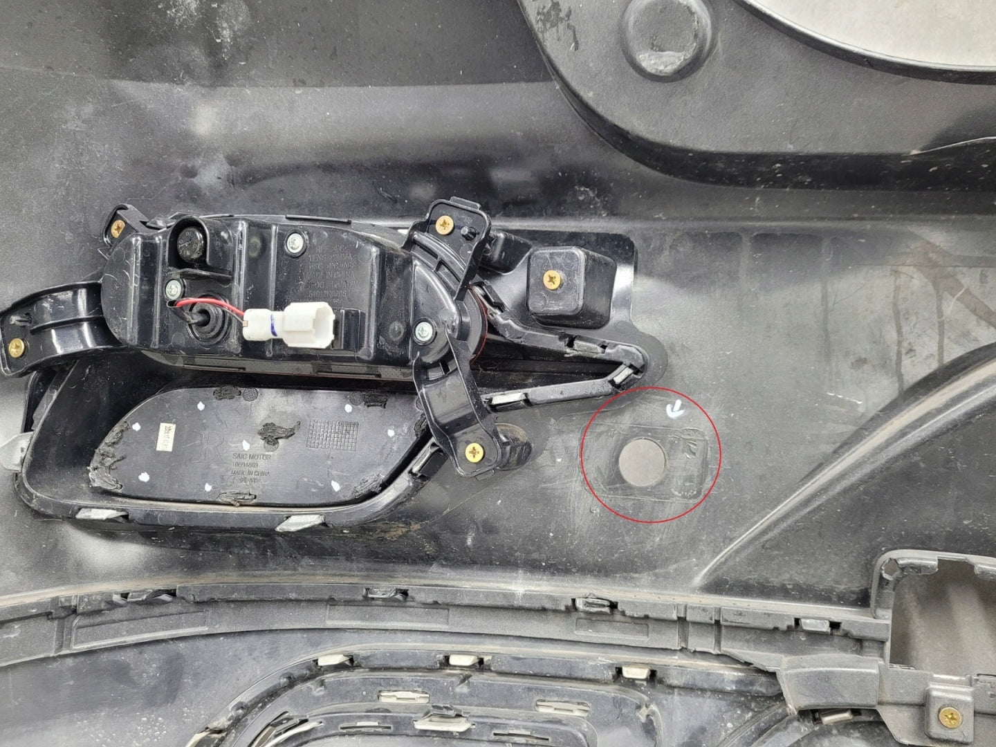 Rear bumper MG ZS Lift 19-24