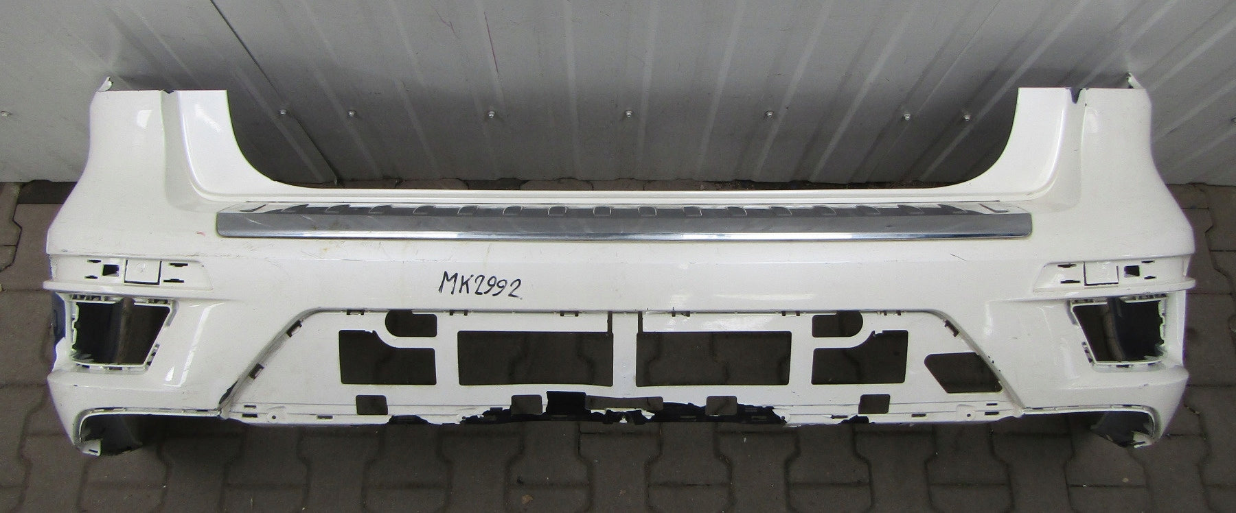 Rear Bumper Mercedes GL W166 AMG 13-