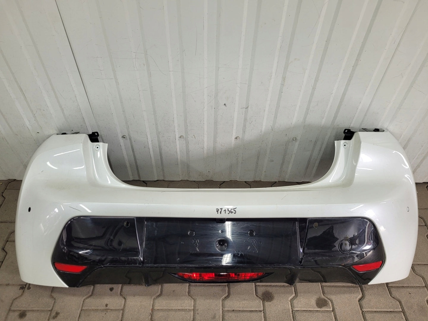 Rear bumper for Peugeot e 208 E208 II GT Line Electric 19- 6 PDC