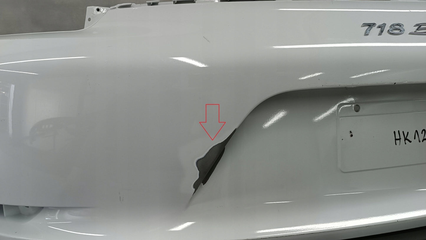 Zderzak tył tylny Porsche 718 Boxster Cayman 982 GT4 17-19