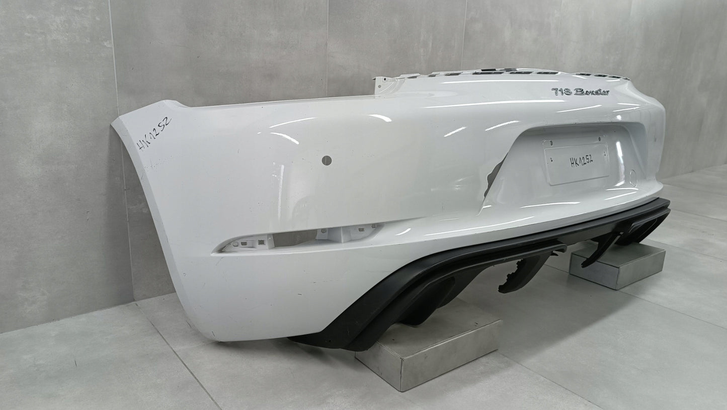 Zderzak tył tylny Porsche 718 Boxster Cayman 982 GT4 17-19