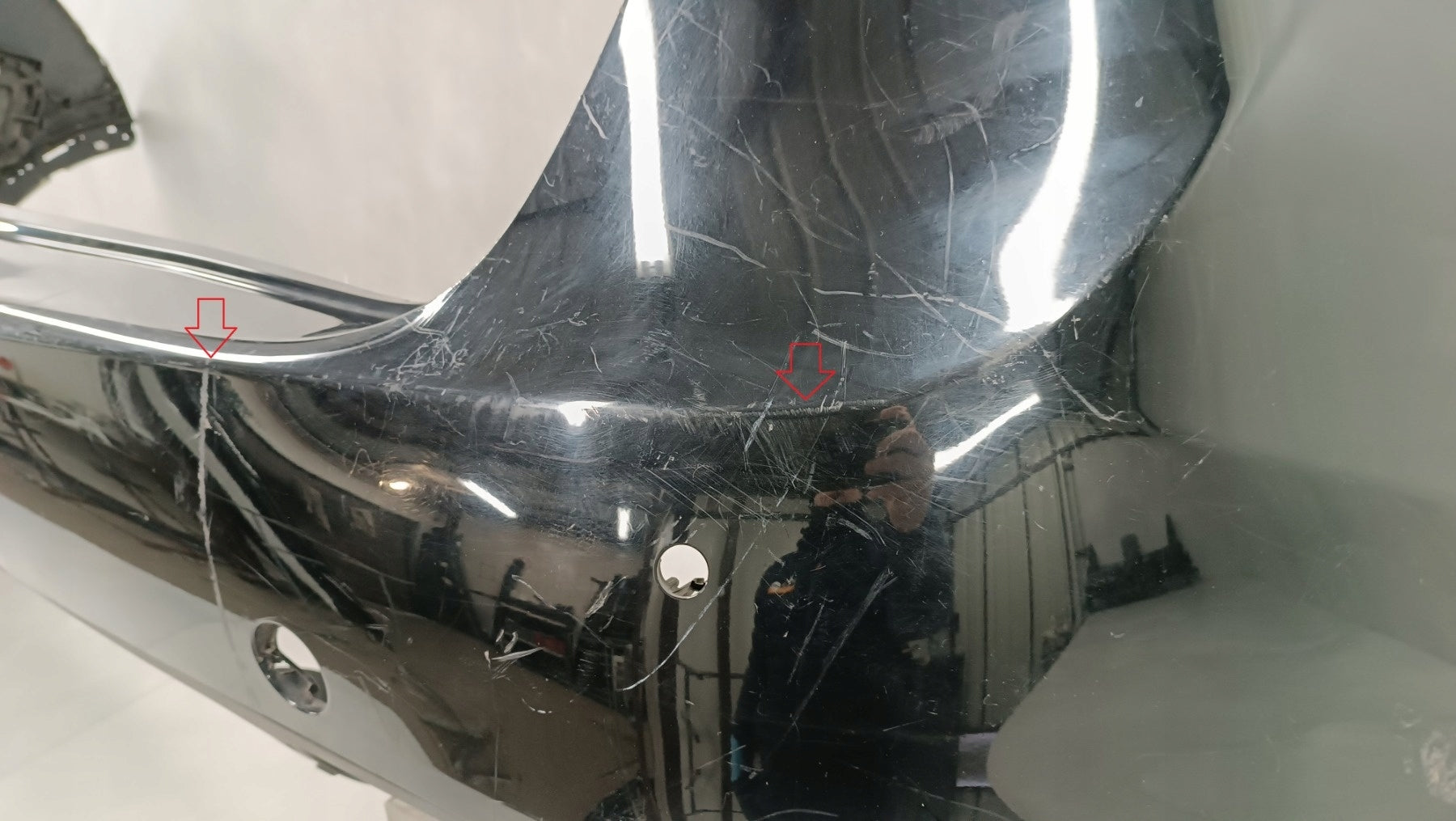 Rear Bumper Porsche Cayenne GTS 7P5 10-14