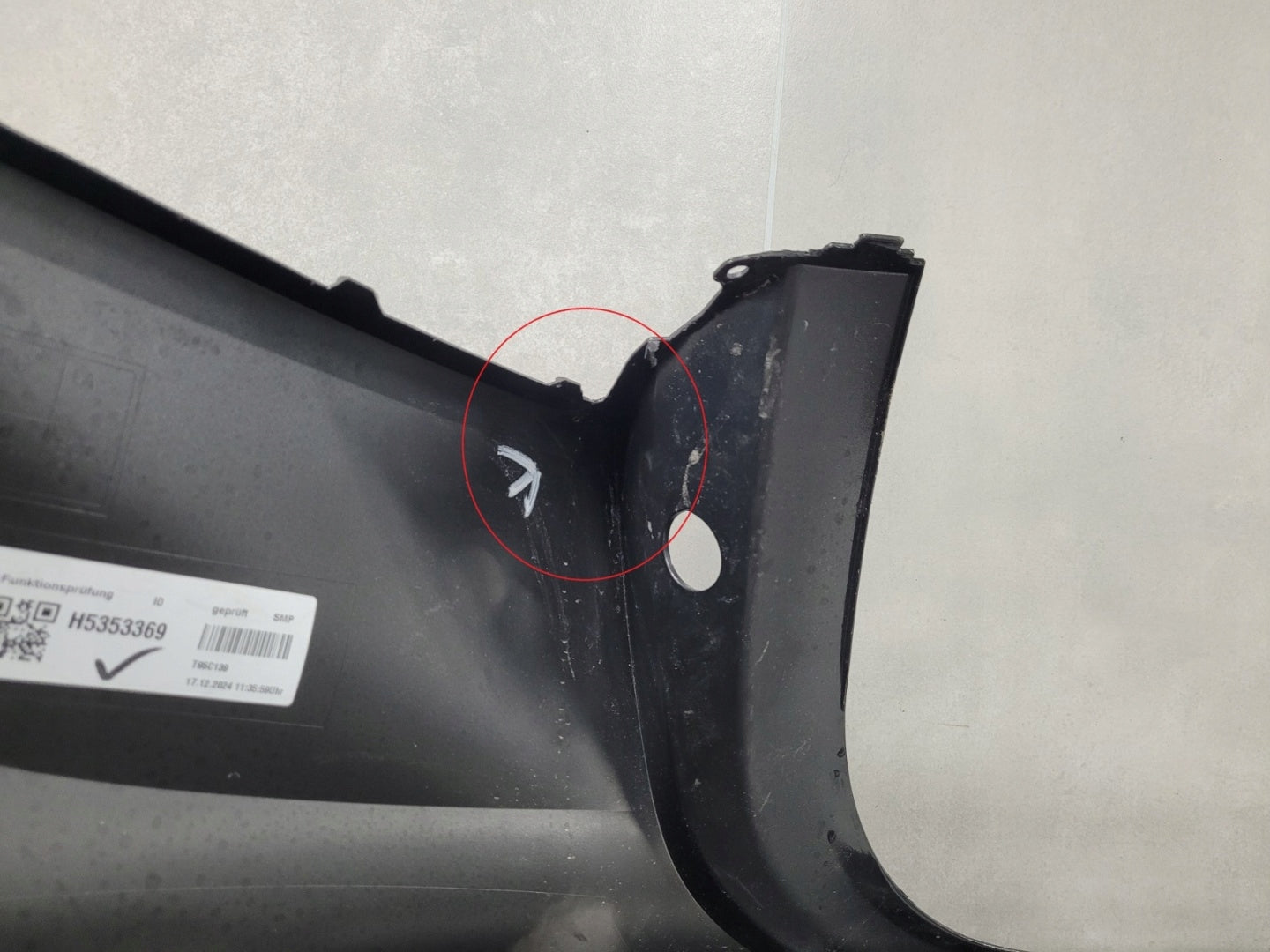 Porsche Macan II 95C Rear Bumper 24-