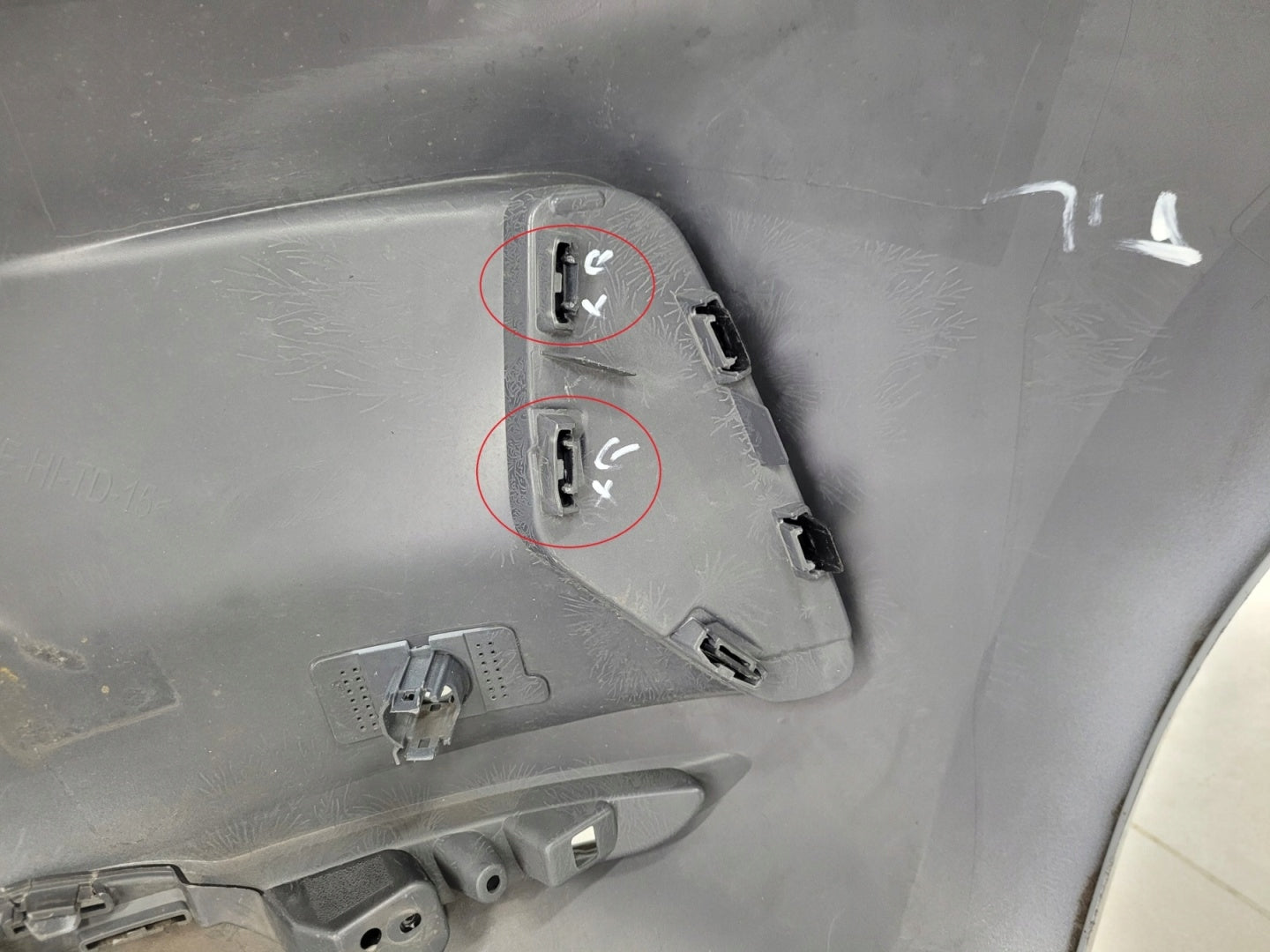 Rear Bumper Renault Clio V 5 HB E TECH LIFT 23-