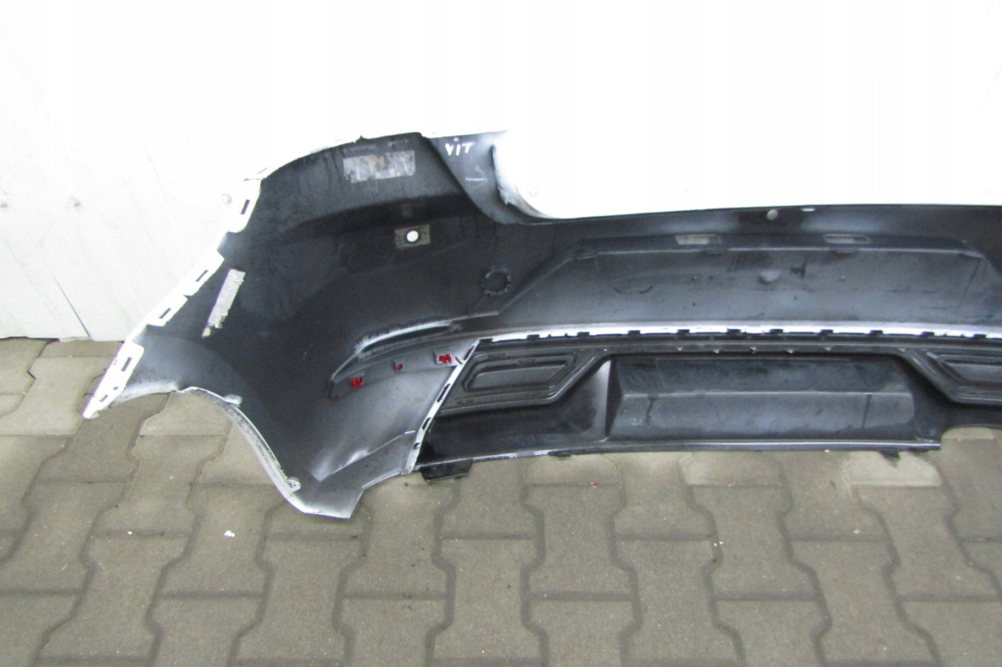 Rear Bumper Seat Ibiza 6F0 FR 17- Gloss Black Diffuser