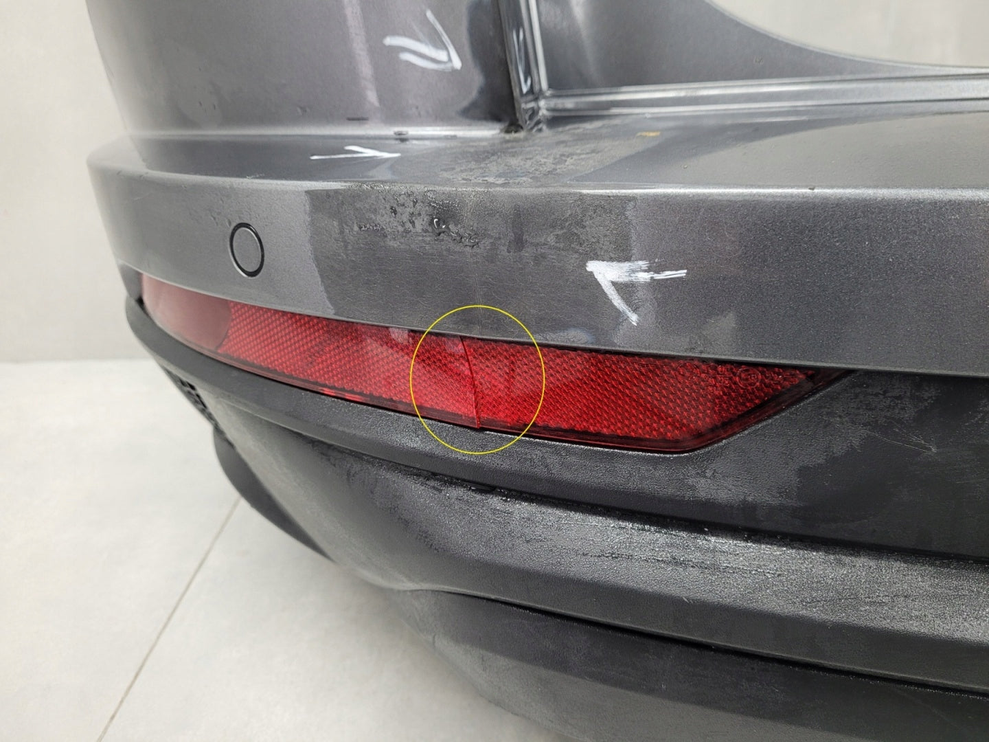 Rear Bumper Skoda Karoq 57A Lift 21- (6 PDC + Harness)