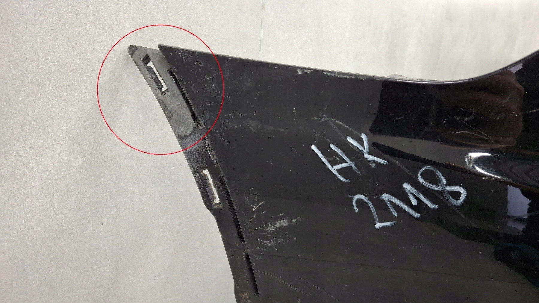 Rear bumper VOLVO POLESTAR II 2 20-23 / + wiring harness