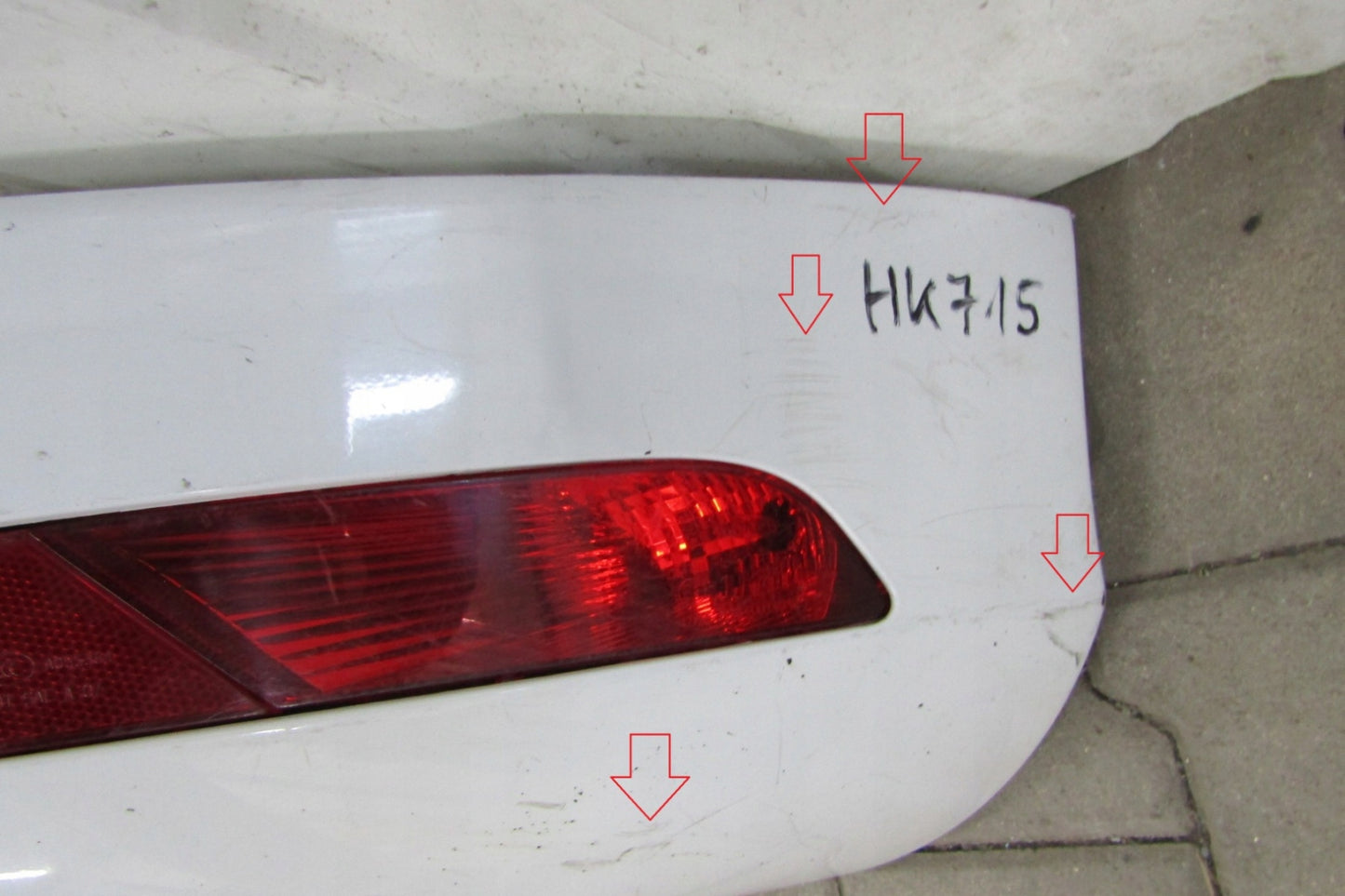 Tagumine põrkeraud VOLVO XC60 I LIFT R design 13 - 17