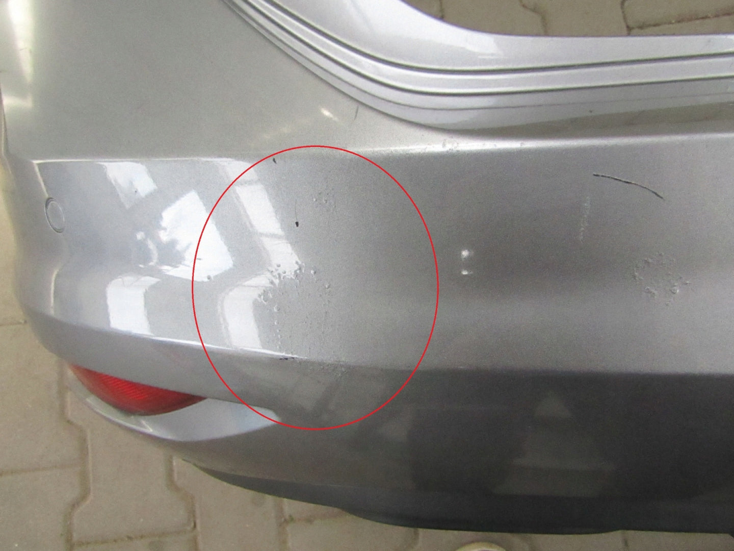 Rear Bumper VW Touran 2 II 5TA 15- 4PDC