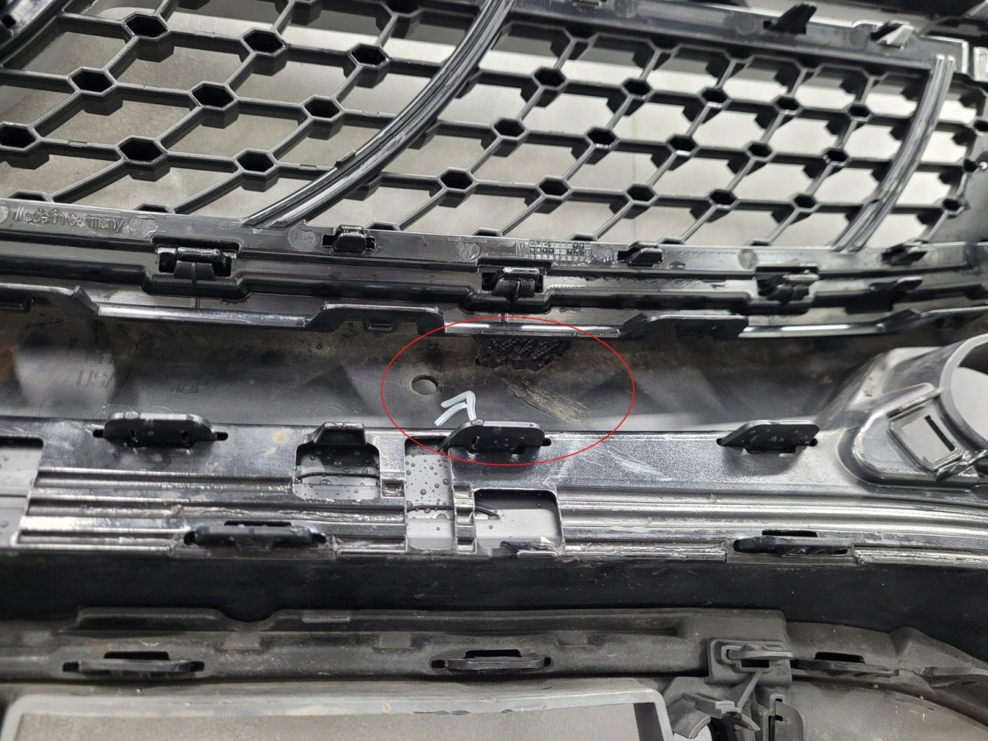 Front Bumper for Mercedes GLC X253 C253 253 Facelift AMG 19-22